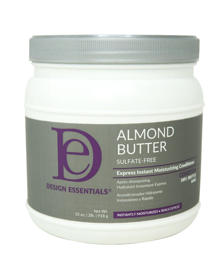 Design Essentials Almond Butter Express Instant Moisturizing Conditioner, 32 Ounce