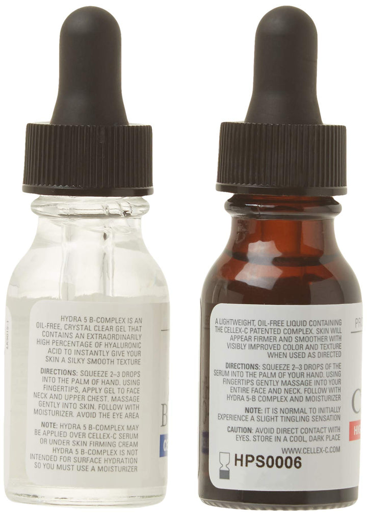 Cellex-C 2-Step Starter Kit, High-Potency Serum, Hydra 5 B-Complex, 1 kit