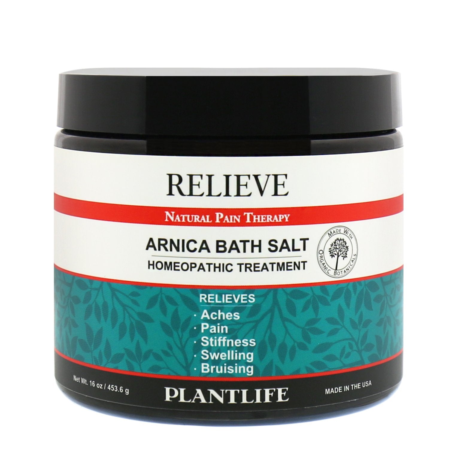 Relieve Arnica Bath Salt,16 oz