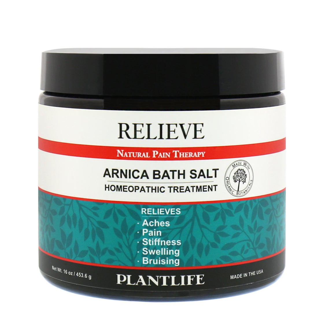 Relieve Arnica Bath Salt,16 oz