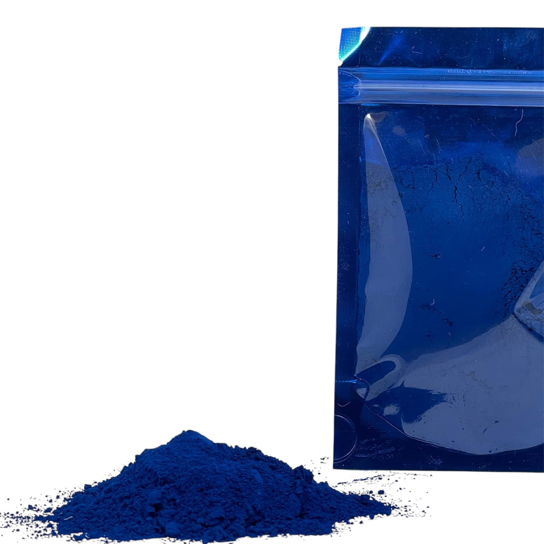 Aker Fassi Blue Spirulina Powder - Pure Moroccan Nila Powder - Natural Skin Brightening & Detoxifying Mask for Face & Body- blue powder nila soap