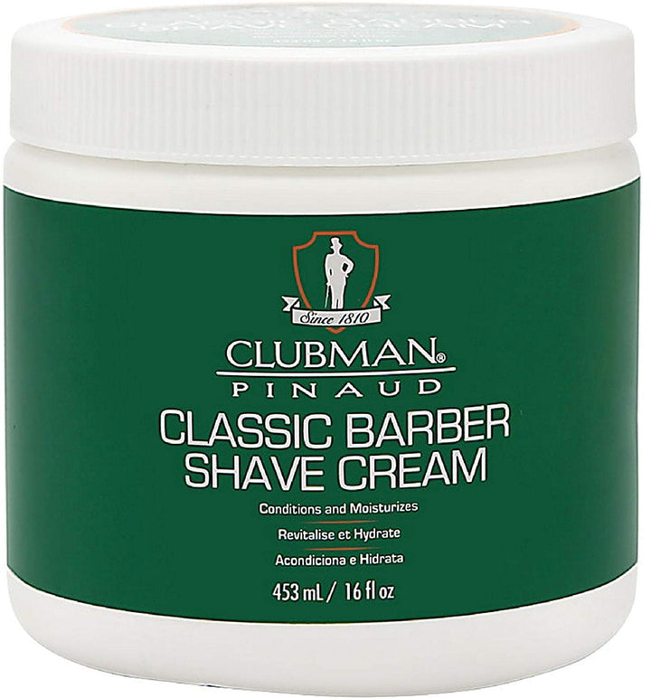 Clubman Clubman Pinaud Classic Barber Shave Cream 16 oz (Pack of 4)