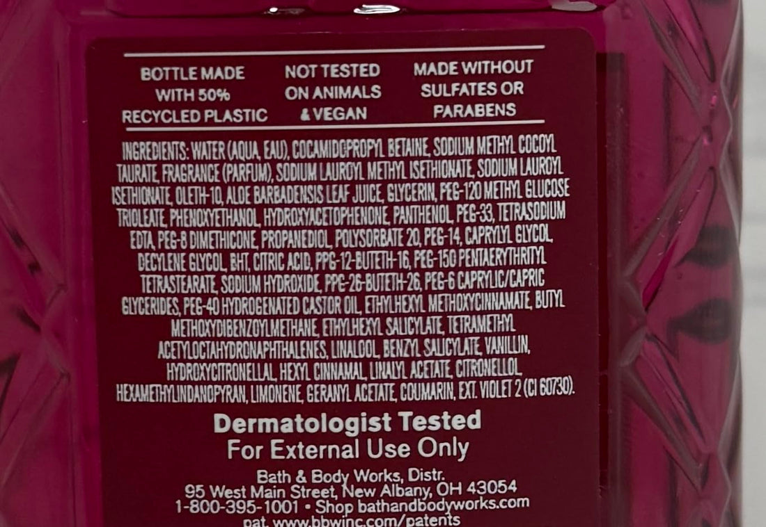 Bath & Body Works Pink Obsessed Wash 10 Ounce