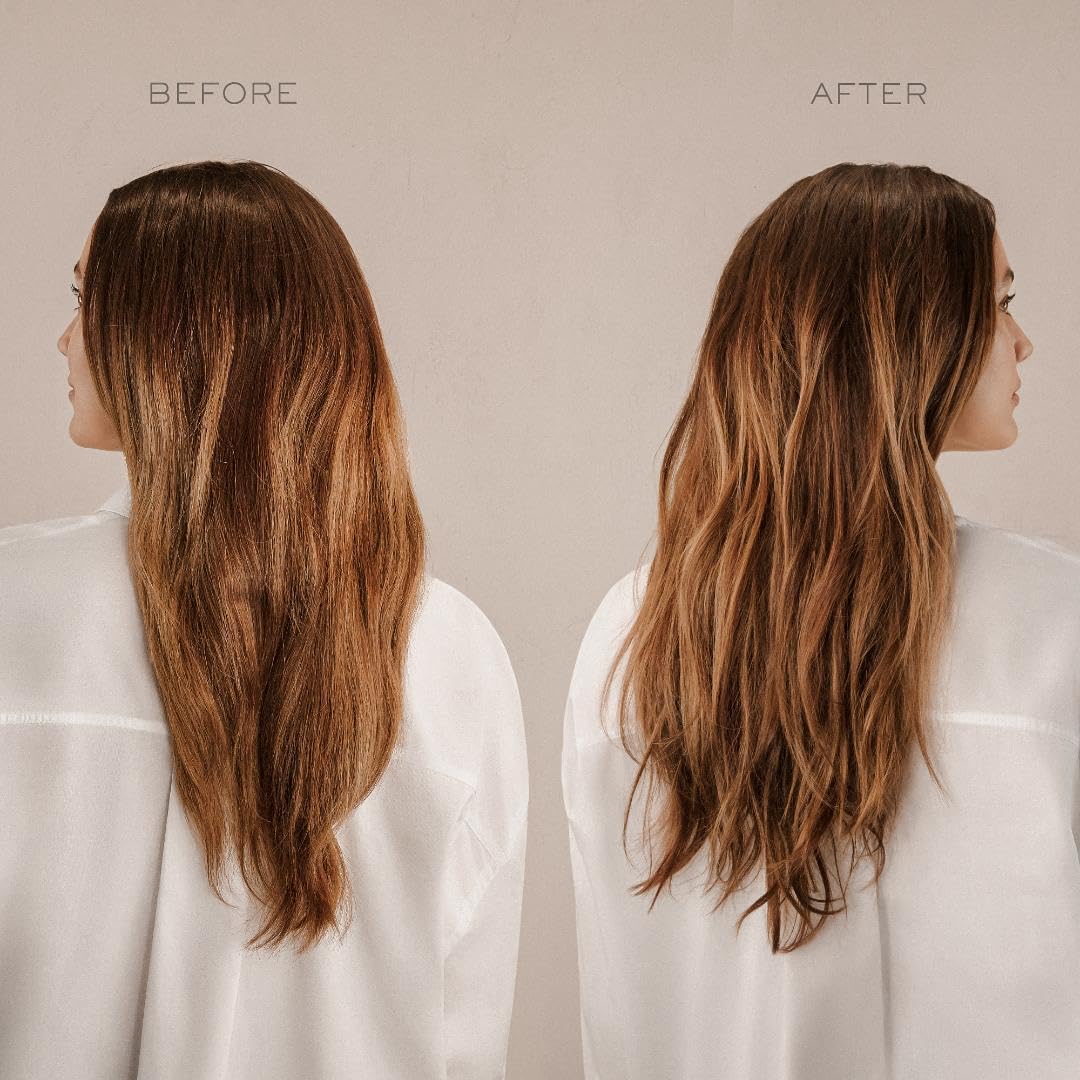 Kristin Ess Hair Dry Styling Set - Vitamin C Dry Shampoo Powder Spray + Light Hold Texturizing Spray - Volumizing + Oil Absorbing + Shine Enhancing for Dark, Brunette + Blonde Hair - Sulfate Free