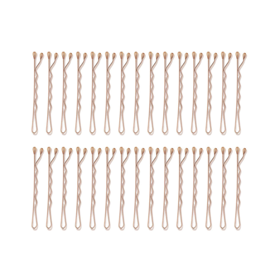 T3 - Clip Kit with 4 Alligator Clips and 30 Rose Gold Bobby Pins