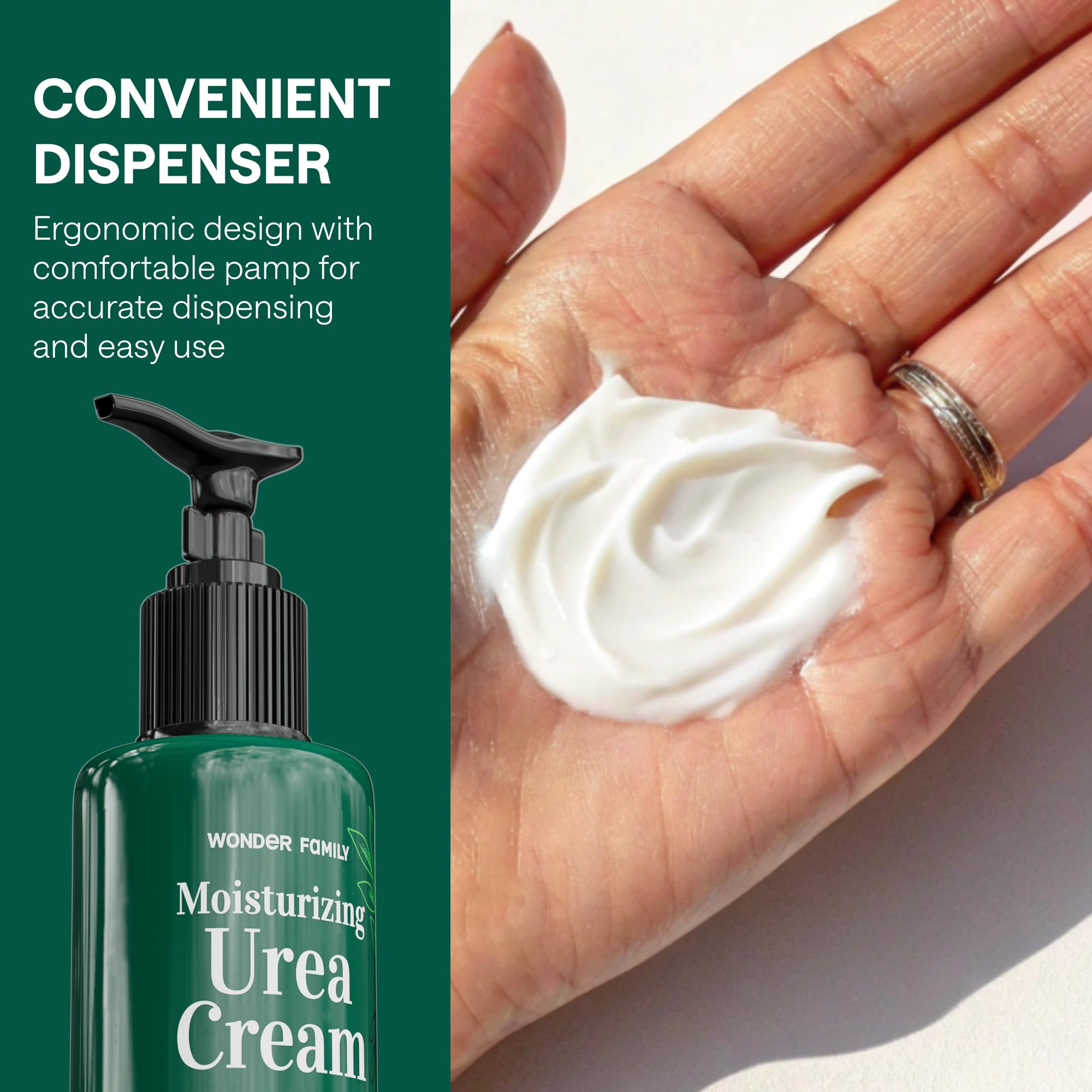 40% Urea Cream for Feet with 2% Salicylic Acid Aloe Tea Tree Oil for Skin - Athletes Foot Cream Extra Strength - Dry Hand Cream for Dry Cracked Hands - Urea Cream 40 Percent for Feet Maximum Strength