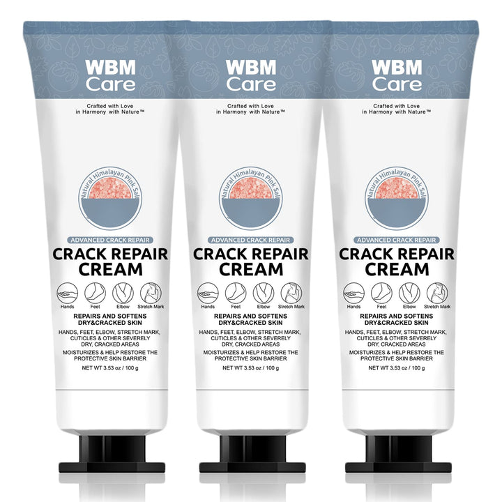 Natural Solution Advanced Skin Repair Cream, Rich in Allantoin & Water, For Multi-Purpose, Moisturizer for Dry Skin, 3.53 Oz/Each (Pack of 3), White