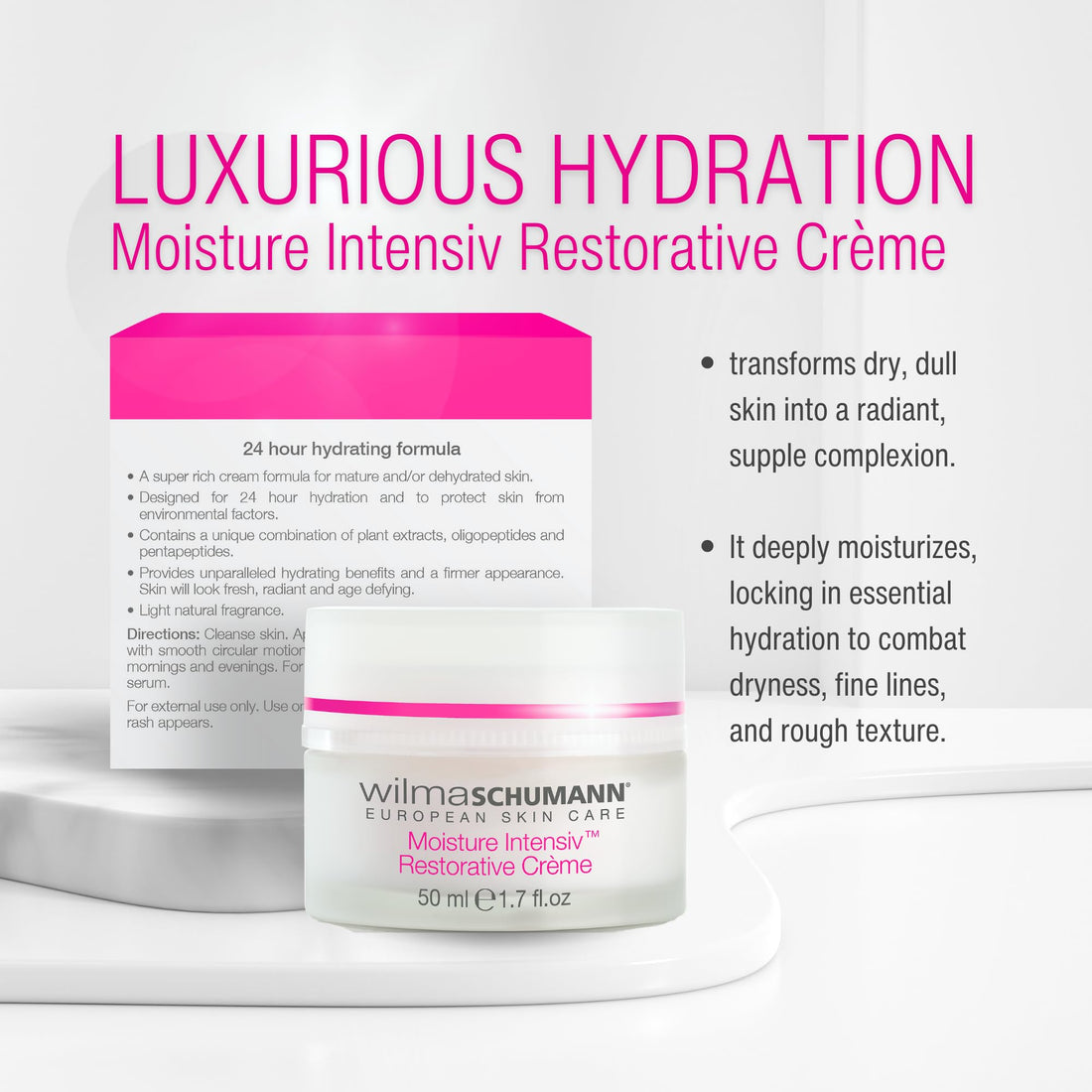 Wilma Schumann Moisture Intensiv Restorative Creme, 1.7 oz