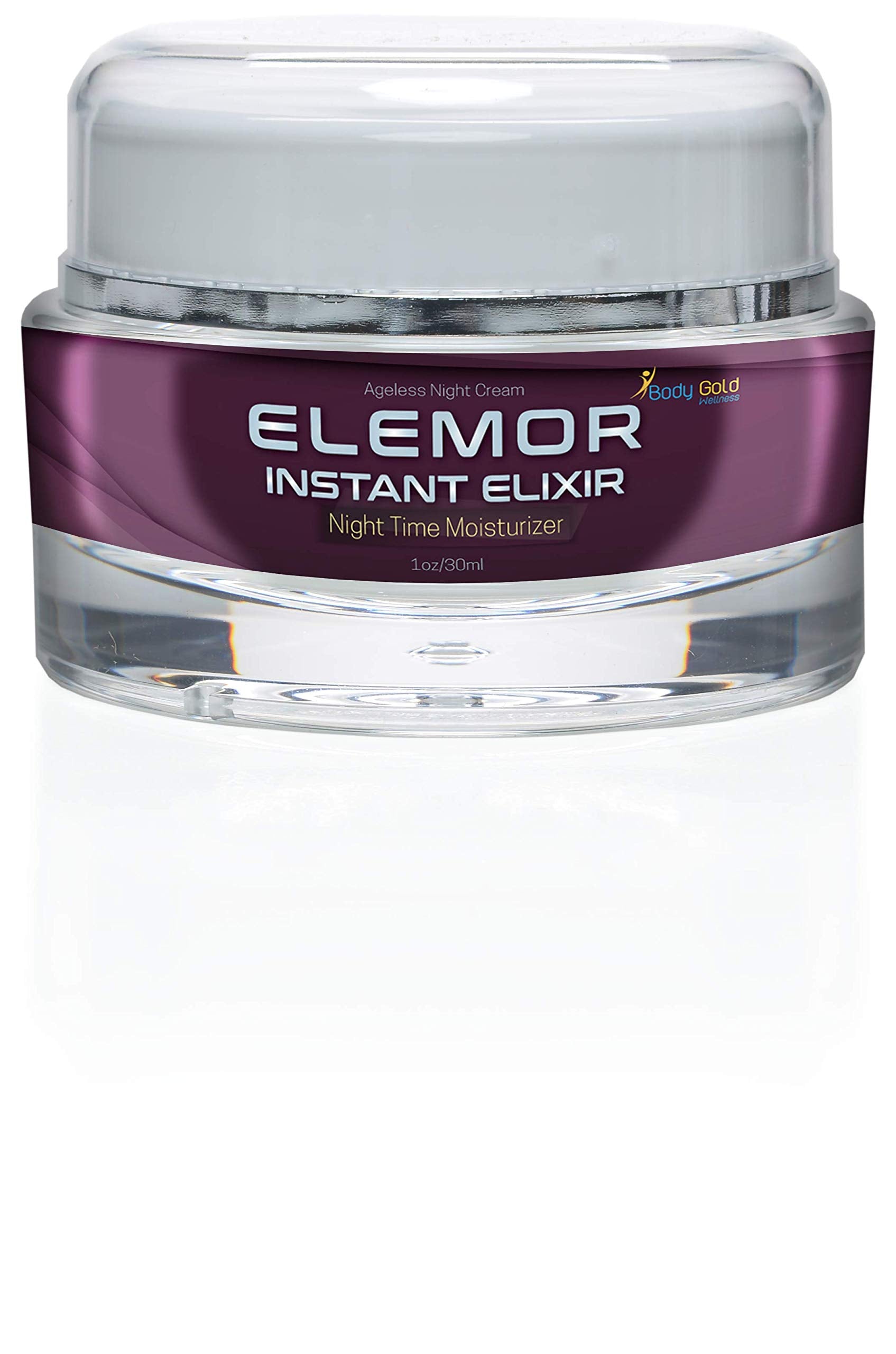 Elemor - Instant Elixir - Night Cream - Help Treat And Protect Your Skin While You Sleep - Anti Aging Moisturizer Delivers Powerful Actives While Moisturizing The Skin With Advanced Ingredients