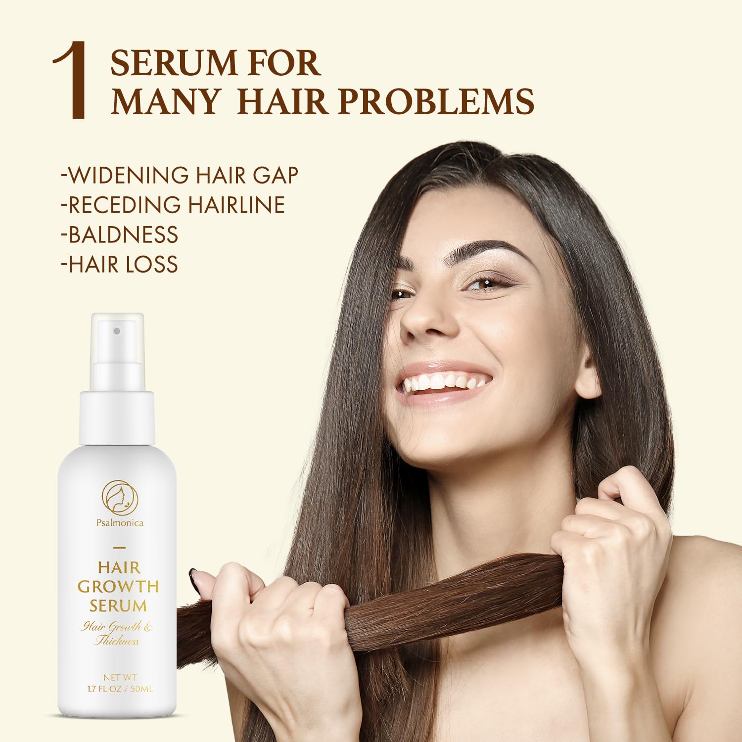 Hair Growth Serum: Rosemary Oil Batana Oil Biotin Castor Oil Rice Water Hair Oils for Hair Growth - Hair Growth Thickening Product - Hair Loss Treatments for Women Men(50 ML)