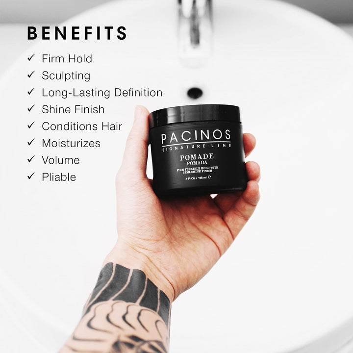 Pacinos Pomade, 4 Ounce by Pacinos