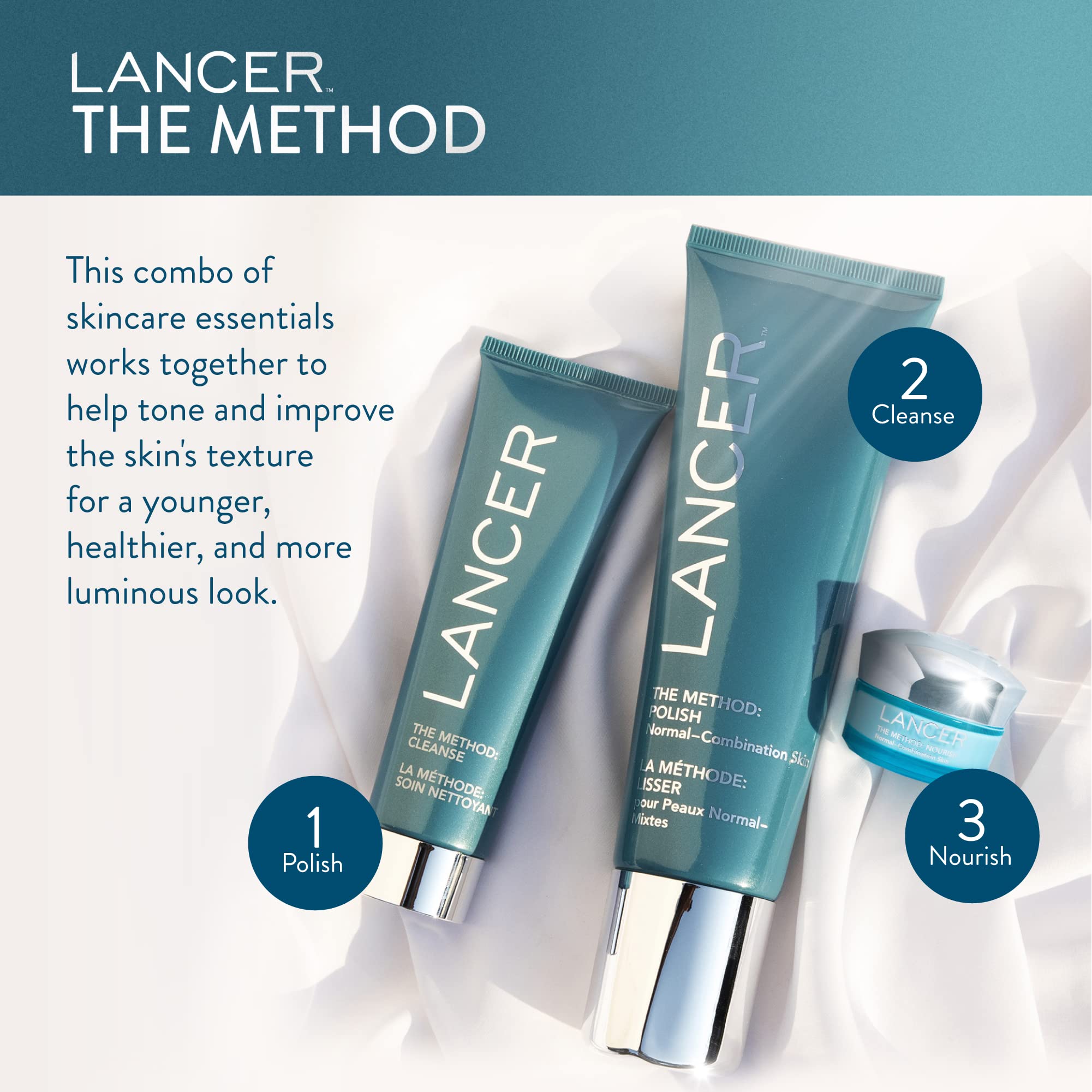 LANCER The Method Polish Exfoliator, 4.2 OZ