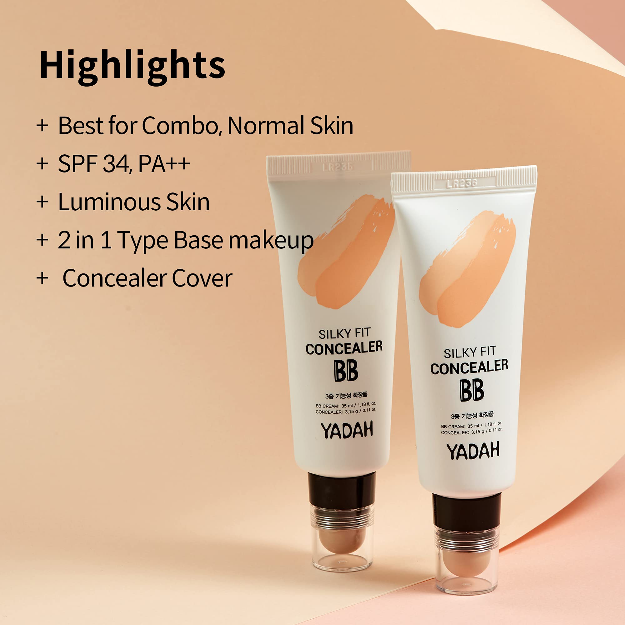 YADAH Silky Fit Concealer BB Power Brightening 35ml
