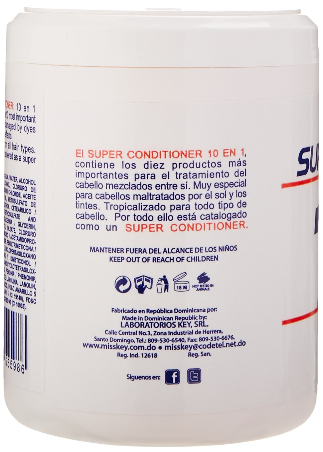 Miss Key Super Conditioner, 16 Ounce
