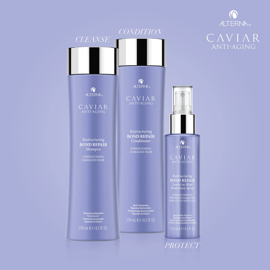 Alterna Caviar Anti-Aging Restructuring Bond Repair Conditioner, 16.5 Fl Oz
