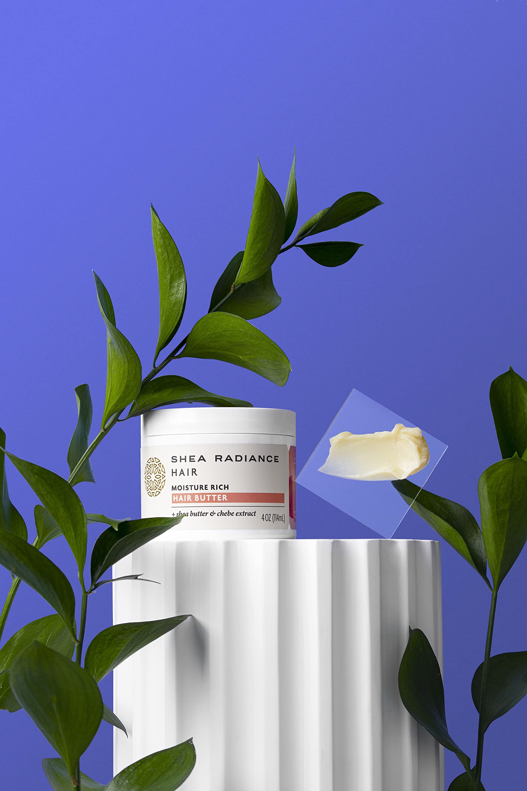 Shea Radiance Moisture Rich Hair Butter w/Unrefined Fair-Trade Shea Butter & Healing Essential Oils | 4oz