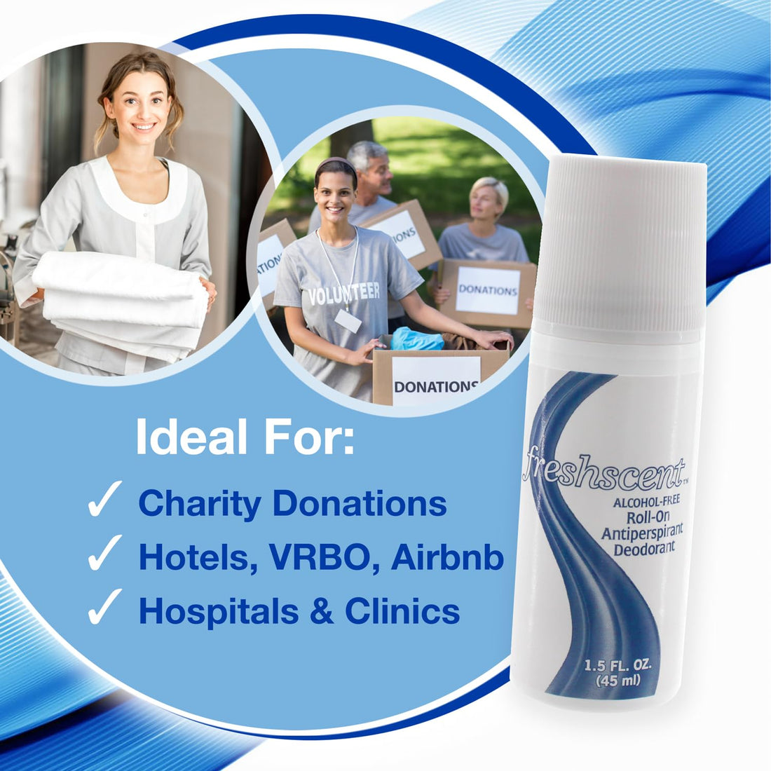 Freshscent Roll-On Deodorant Alcohol Free