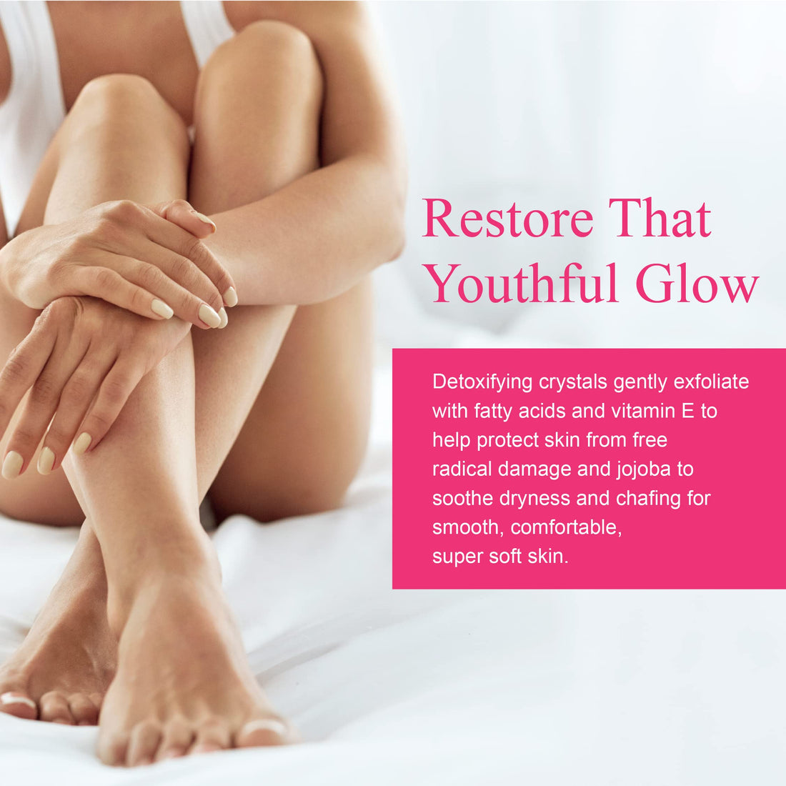 100% PURE Honey Almond Body Scrub Exfoliating Deep Clean with Sea Salts & Nourishing Oils - Natural Deeply Moisturizing Skincare - Vibrant Radiant Skin Restore & Pore Cleanse - Vegan - 10oz