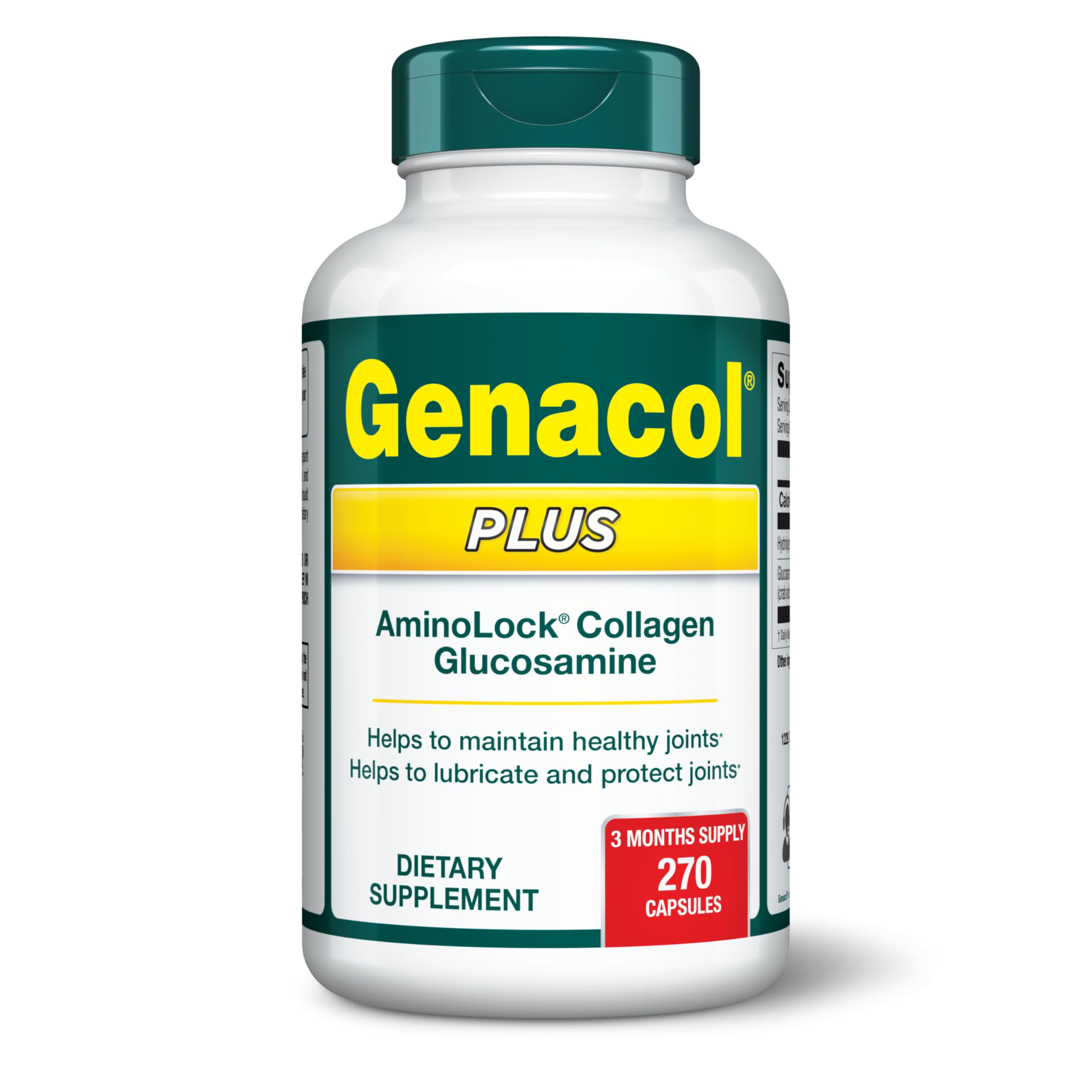 Genacol Glucosamine and Collagen Joint Supplement 270 Capsules