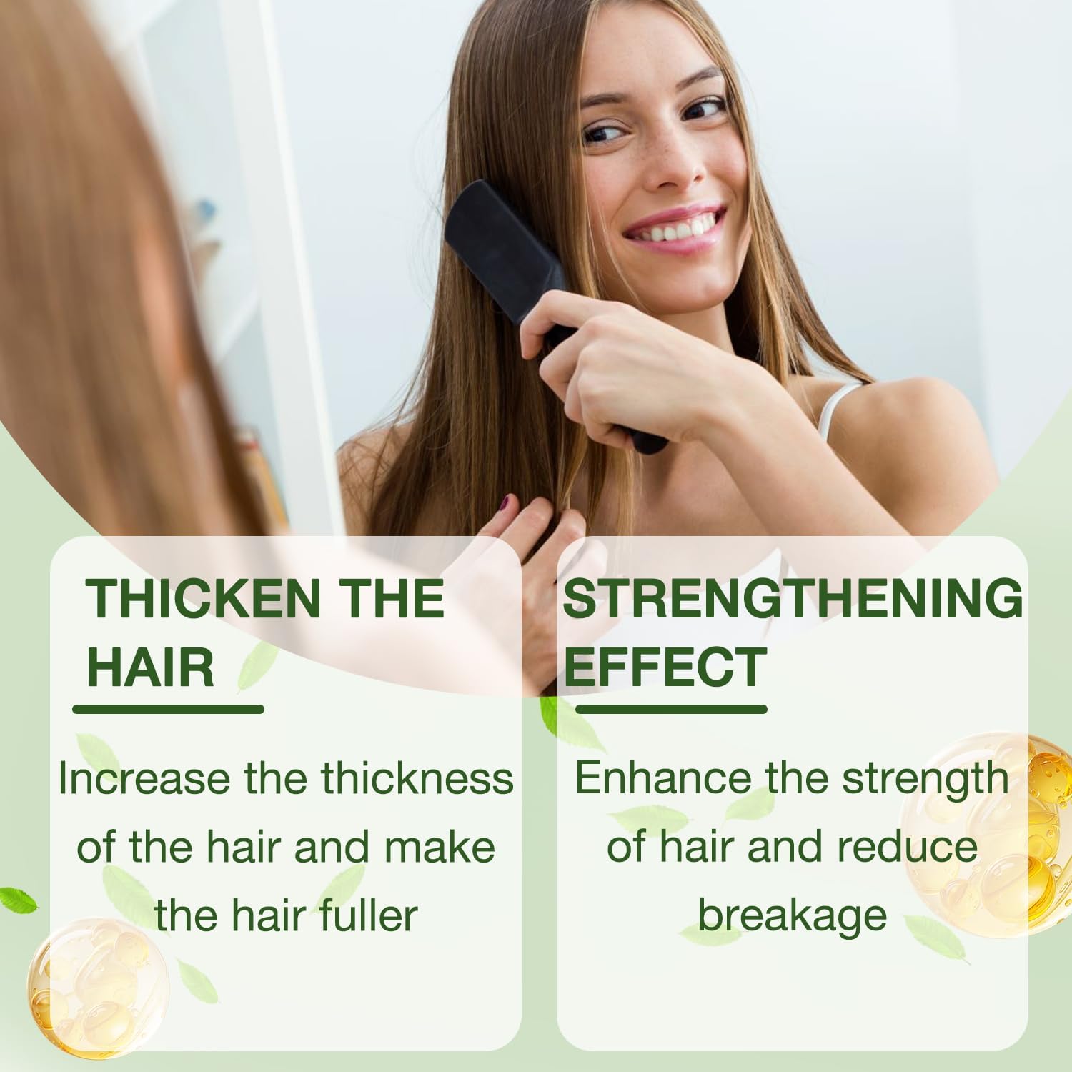 VOKSODHCK Batana Oil & Rosemary Shampoo, Shampoo De Batana, Batana Shampoo with Rosemary Extract, Nourishing & Regenerating Hair- Soft and Fluffy for Men & Women - 10.14 fl oz