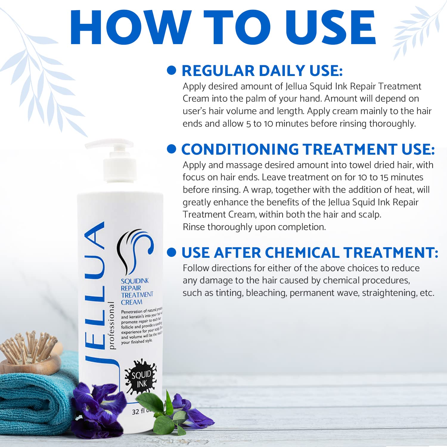 Jellua Squidink Repair Treament Cream 35.2oz