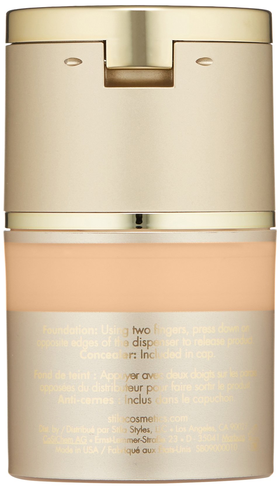 stila Stay All Day Foundation & Concealer, Porcelain 0