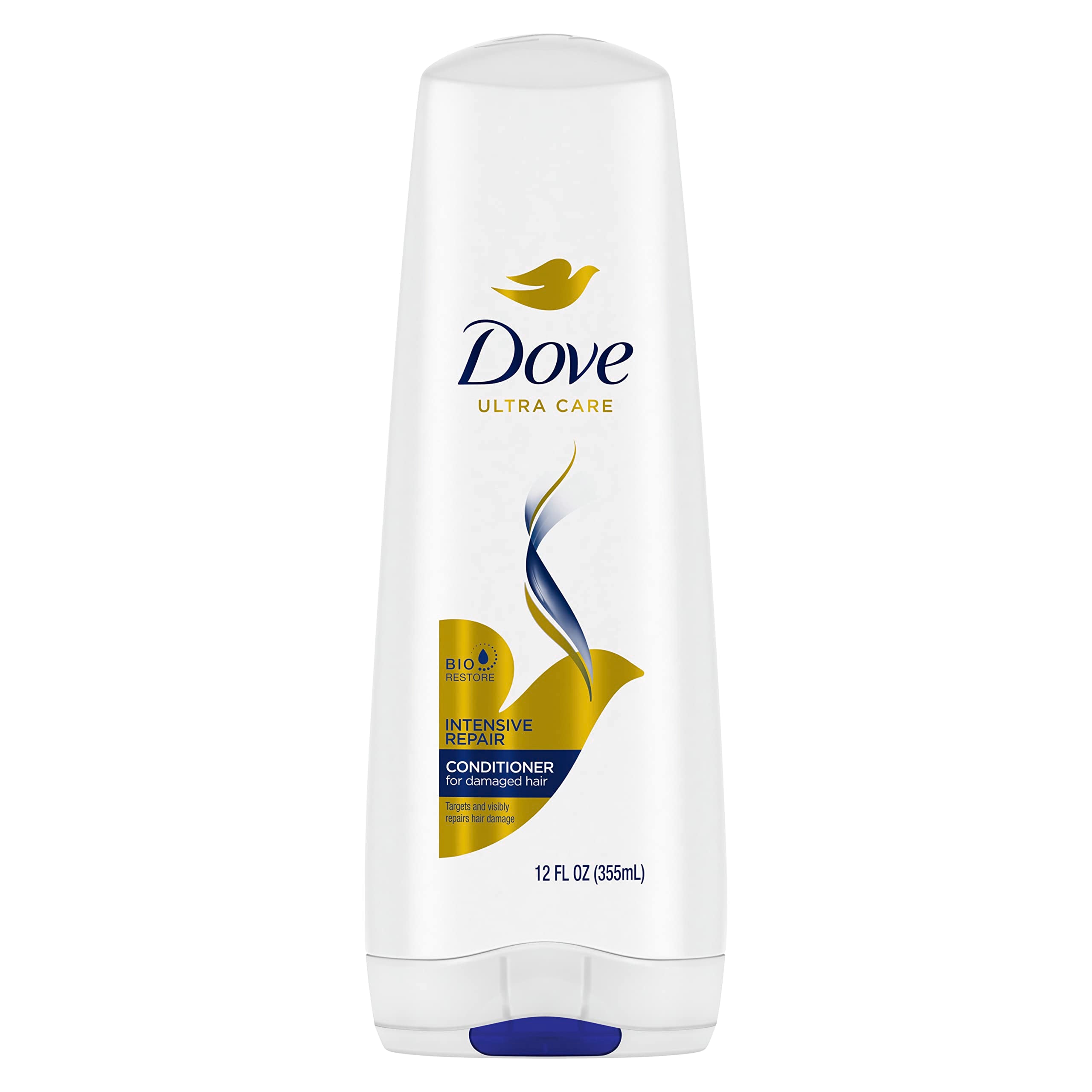 Dove Nutritive Solutions for Dry Hair, Intensive Repair, Deep Conditioner, 12 Fl Oz (Pack of 4)
