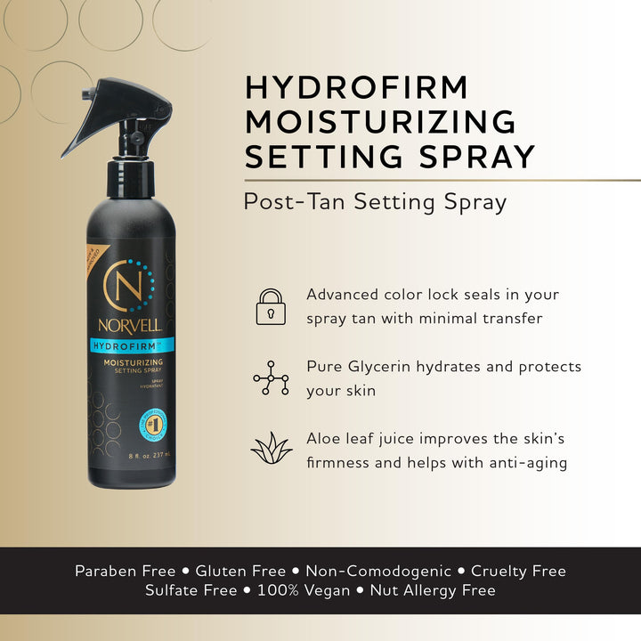 Norvell Amber Sun TRIGGER EFFECT HYDROFIRM POST Moisturizing Spray 8oz