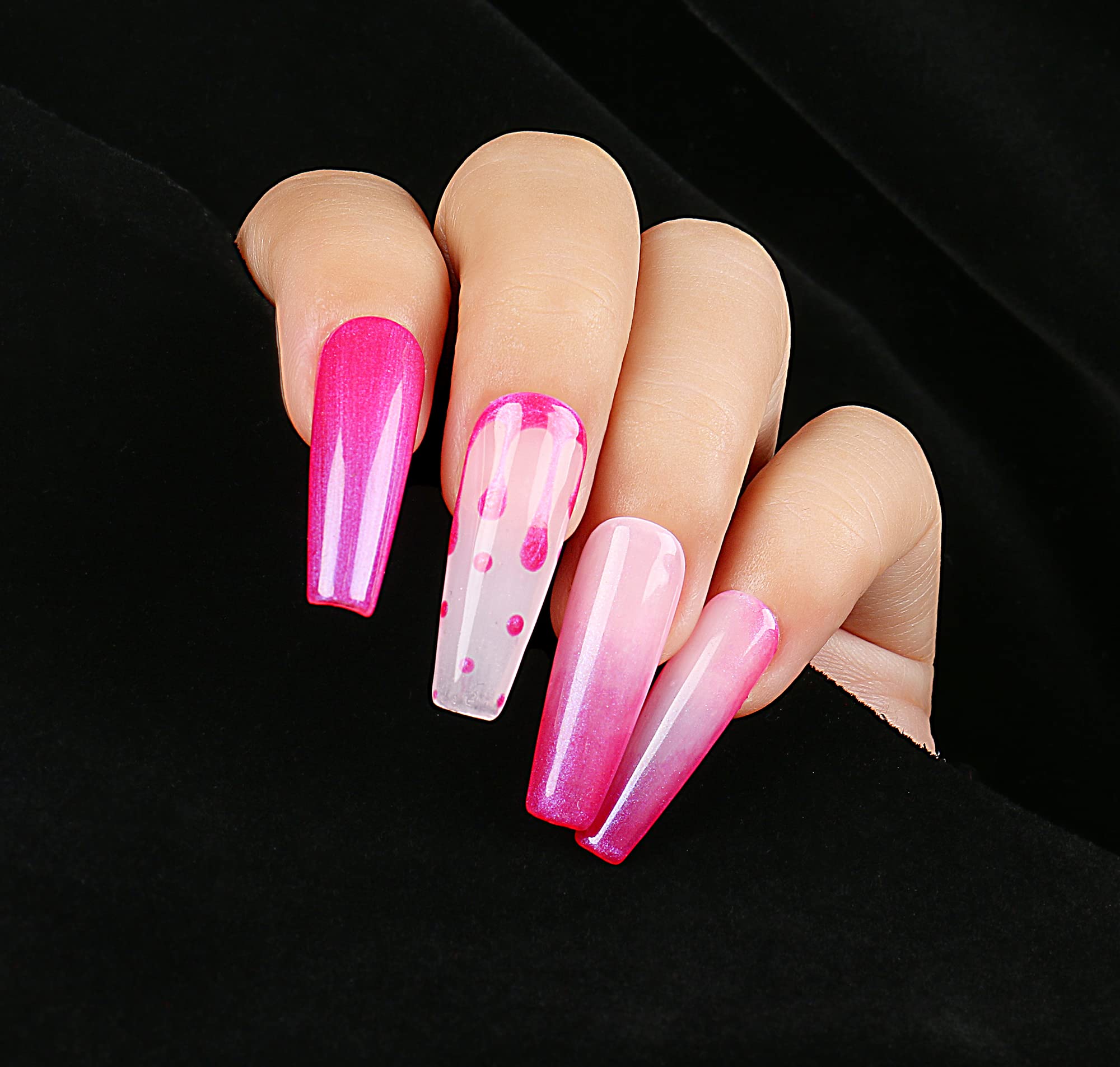 AIMEILI Shellac Soak Off UV LED Gel Nail Polish - Tutti Fruiti (002) 10 ml