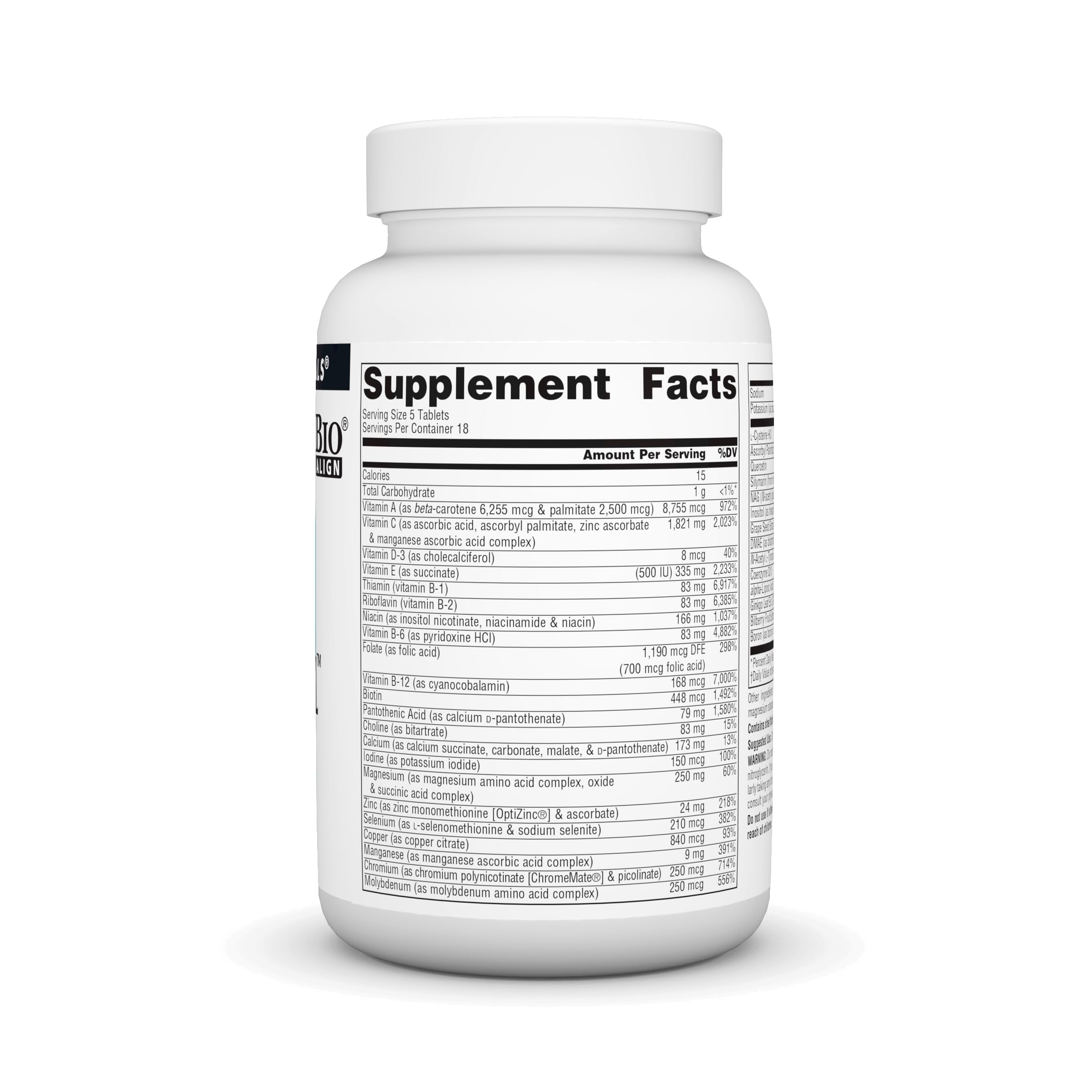 Source Naturals Elan Vital Multiple, for Multiple Body System Support* - 90 Tablets