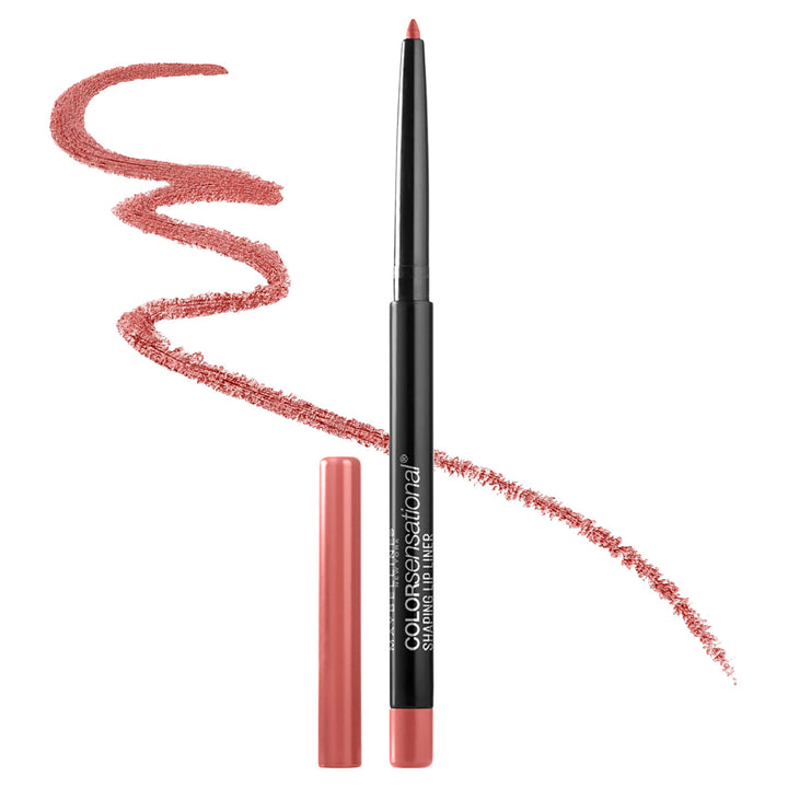 Maybelline Color Sensational Shaping Lip Liner with Self-Sharpening Tip, Magnetic Mauve, Mauve Pink, 1 Count