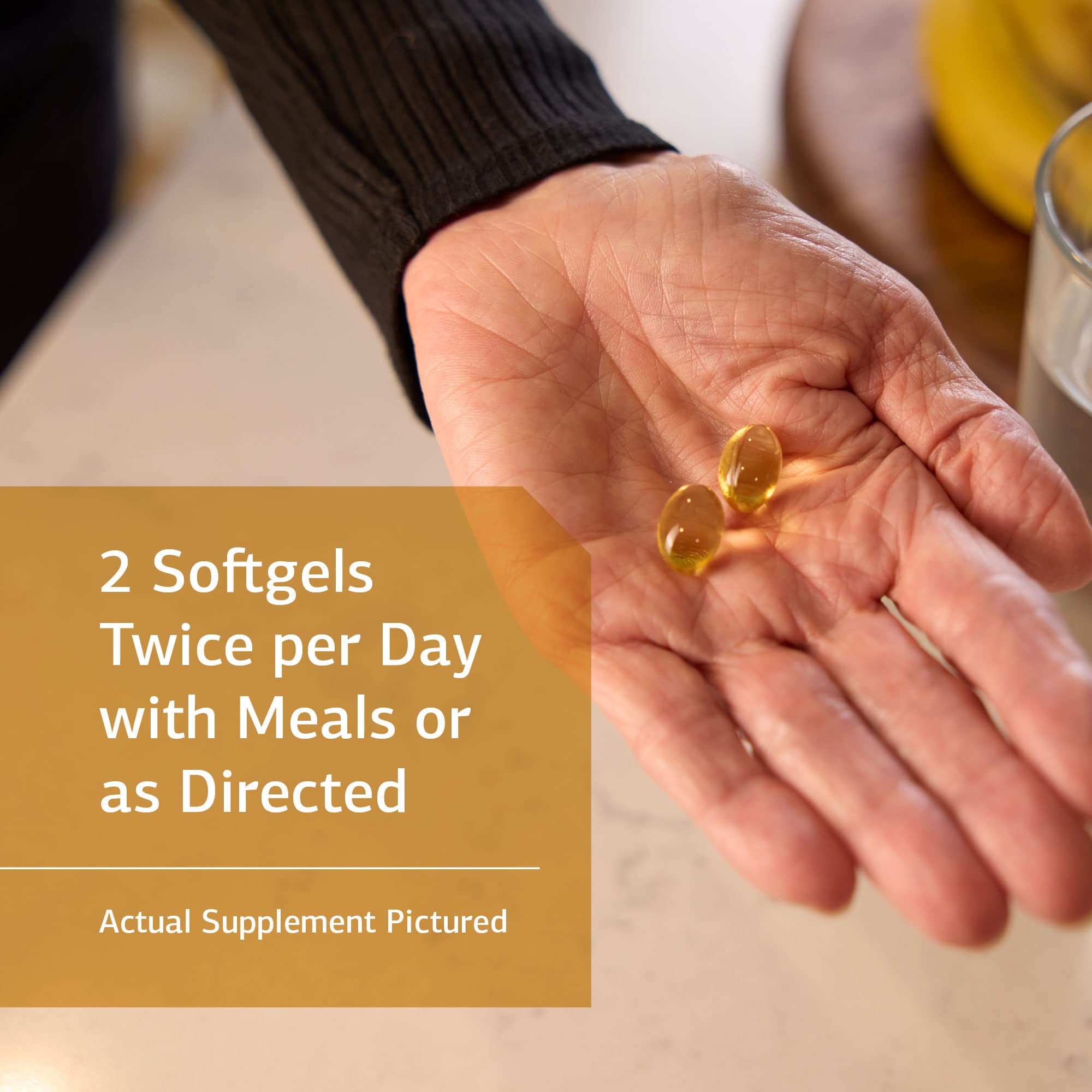 Standard Process Inc. Tuna Omega-3 Oil EPA and DHA - Whole Food Support, Brain Health and Brain Support, Eye Health, Skin Health and Hair Health with Tuna Oil - Gluten Free - 120 Softgels