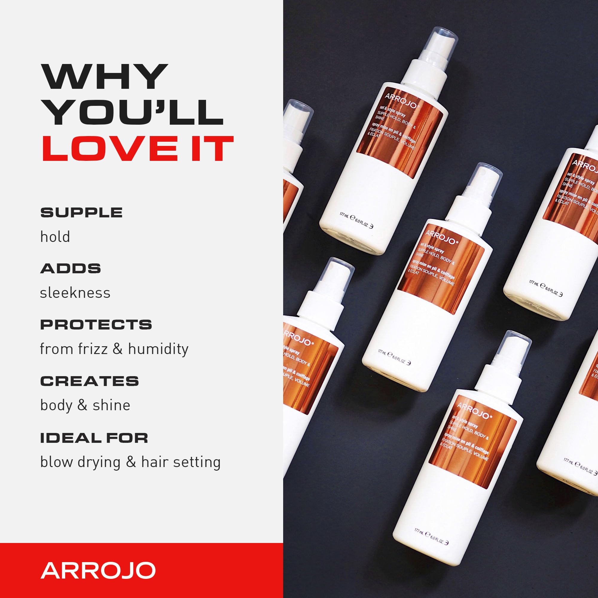 ARROJO Set and Style Spray