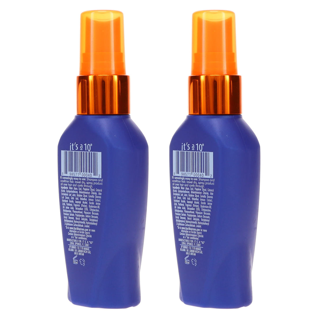 Its A 10 + Keratin Mir Le Size 2z Its A 10 + Miracle Leave-In Plus Keratin 2z