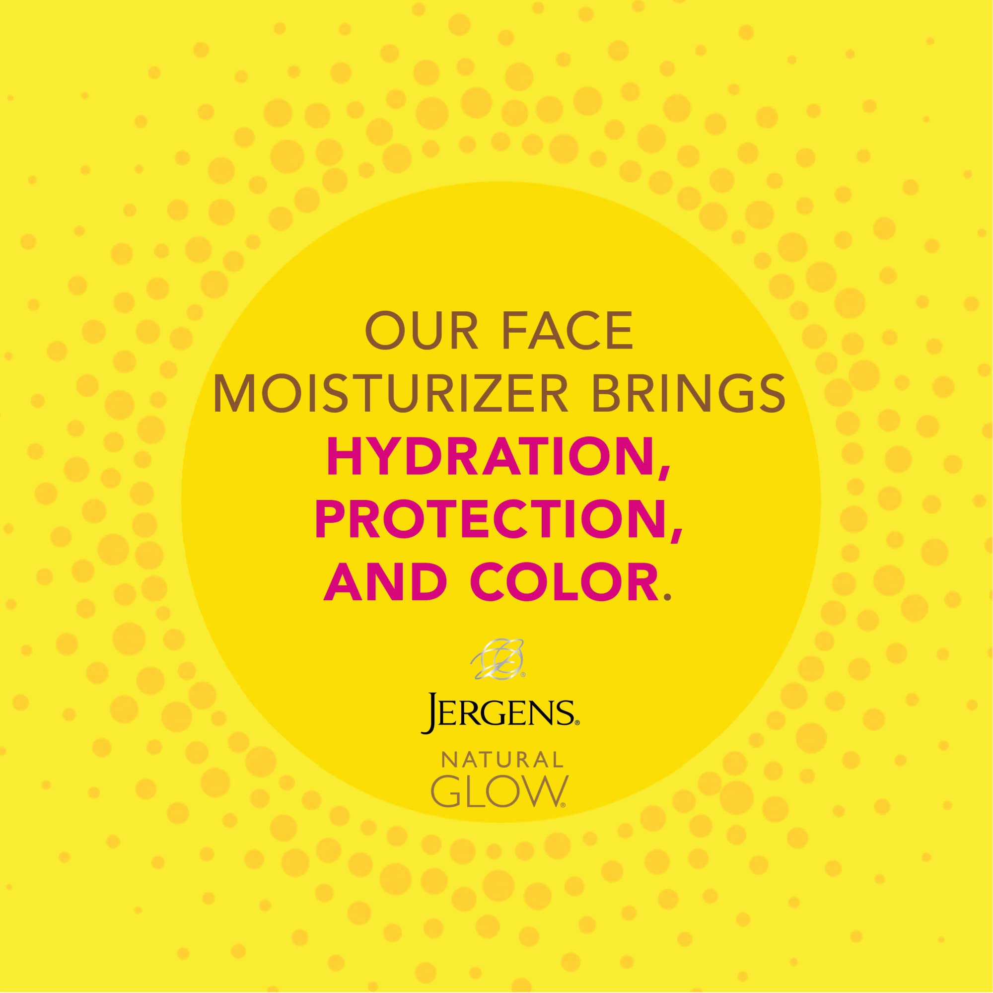 Jergens Natural Glow Daily Facial Moisturizer, Fair to Med 2 fl oz (59 ml)