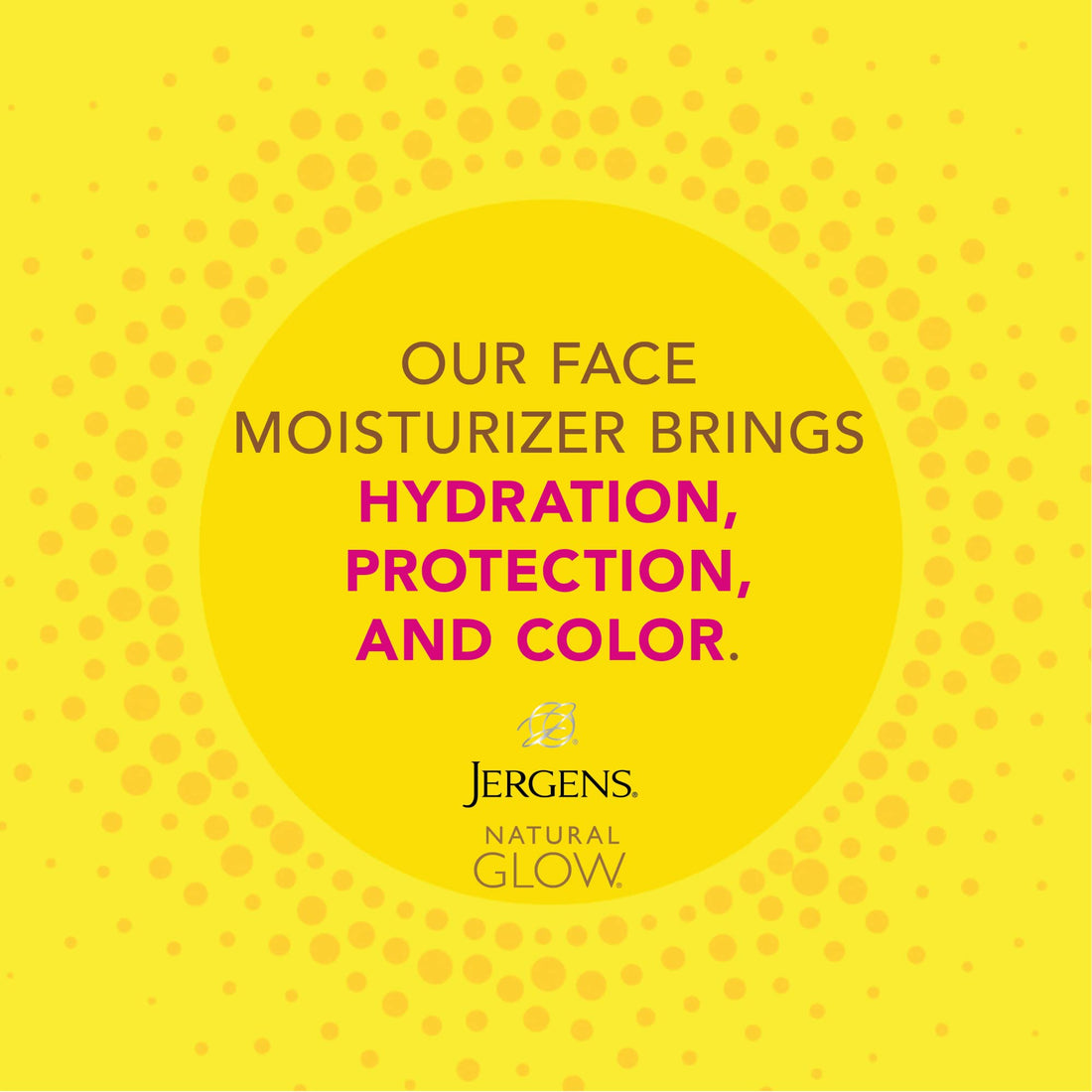 Jergens Natural Glow Daily Facial Moisturizer, Fair to Med 2 fl oz (59 ml)