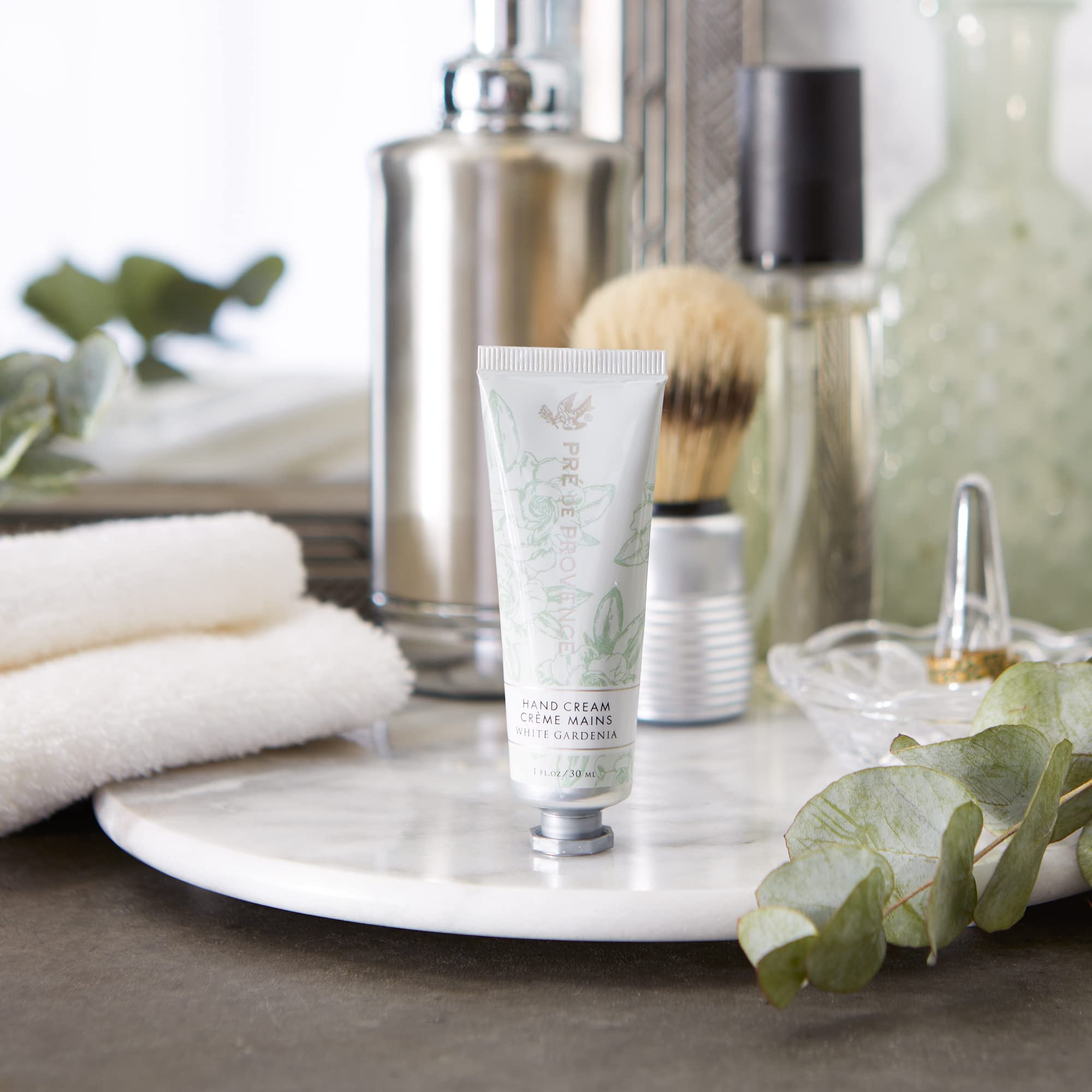 Pre de Provence Collection Shea Butter Enriched Soothing & Moisturizing, Hand Cream, 1 fl oz, White Gardenia