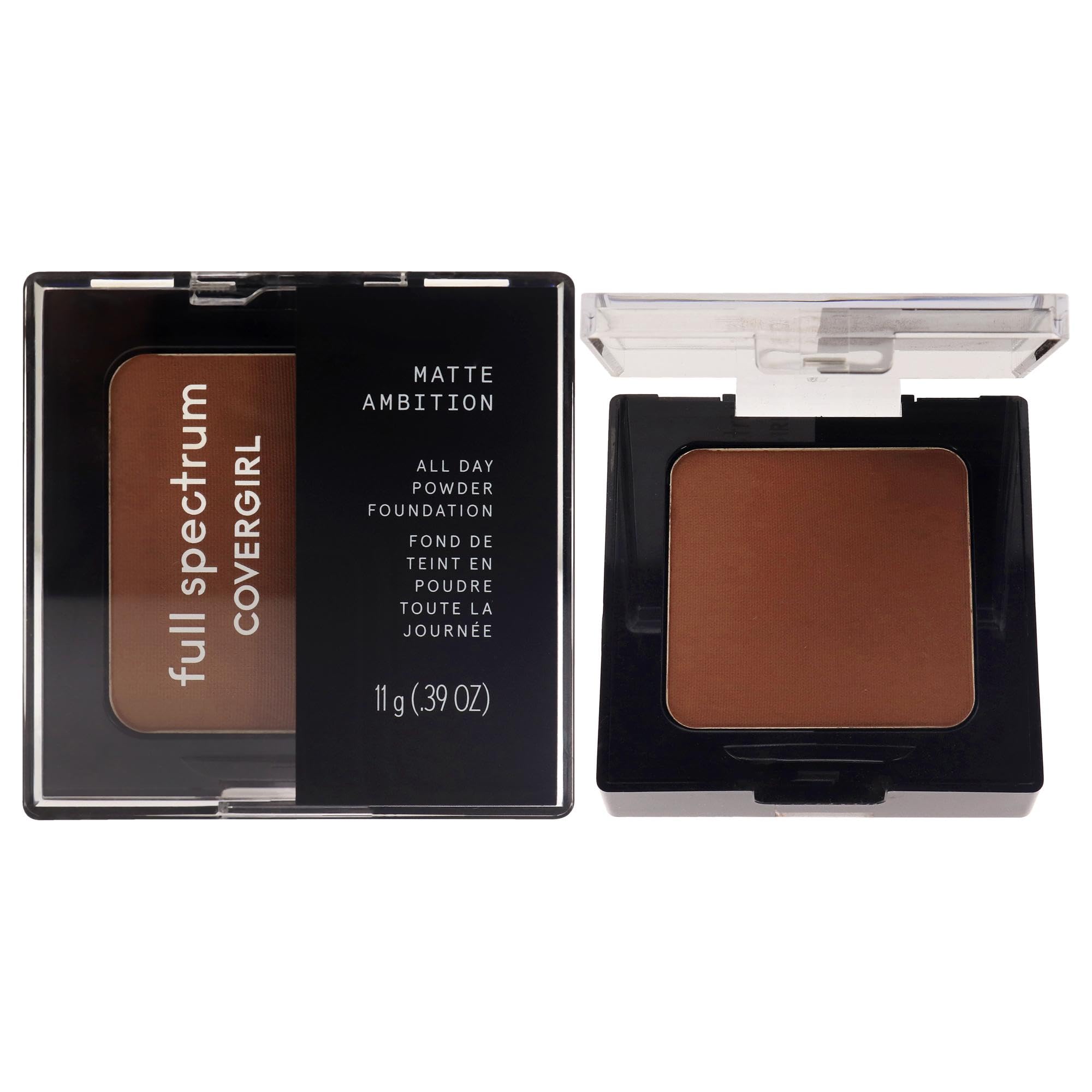 Covergirl Matte Ambition, All Day Powder Foundation, Deep Cool 3, 0.38 Ounce