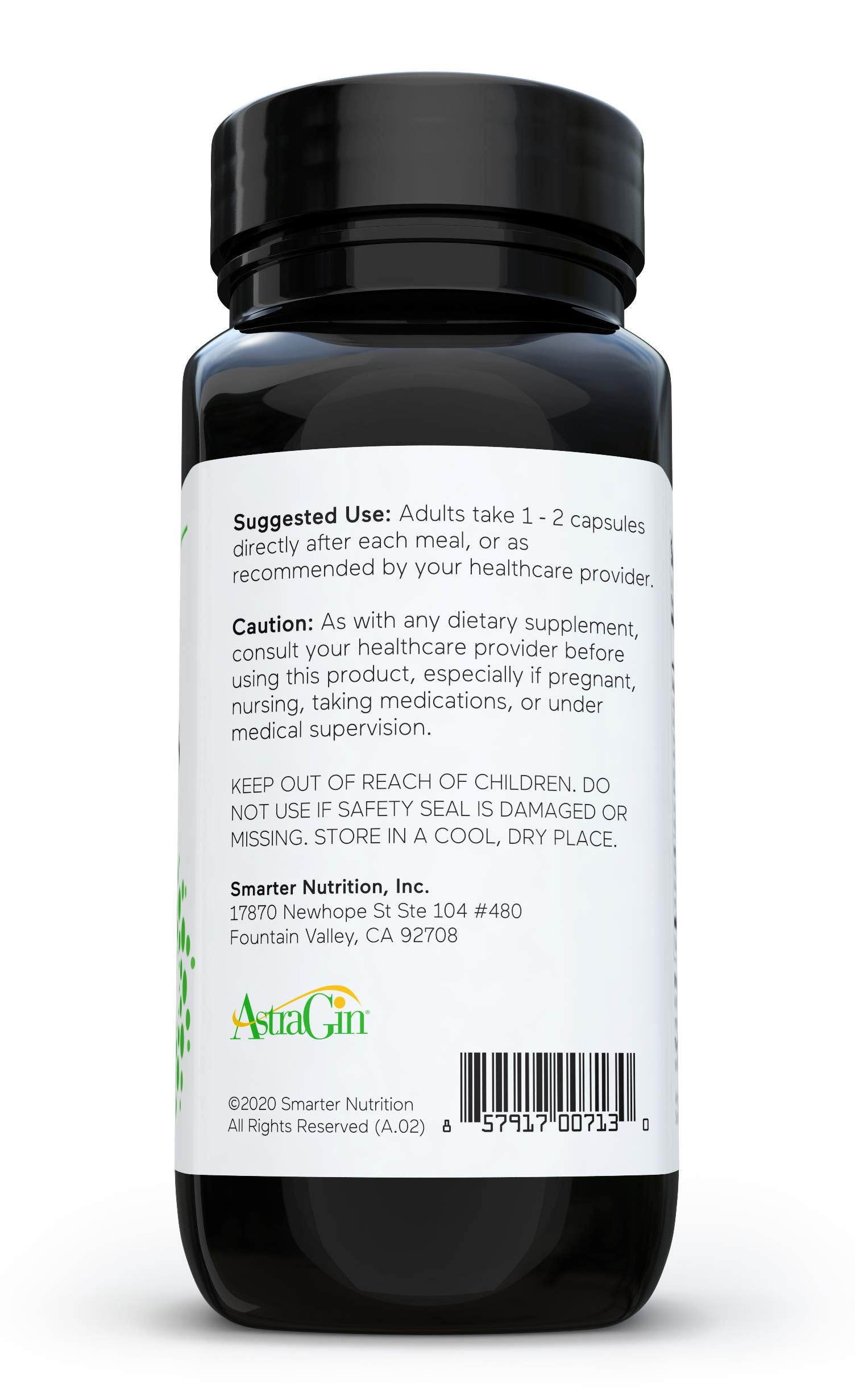 Smarter Nutrition Digestive Enzymes - Daily Gut Health Support with 16 Enzymes for Nutrient Absorption & Meal Time Comfort with Bromelain, Papain, Lactase - 90 Count - 30-Day Supply