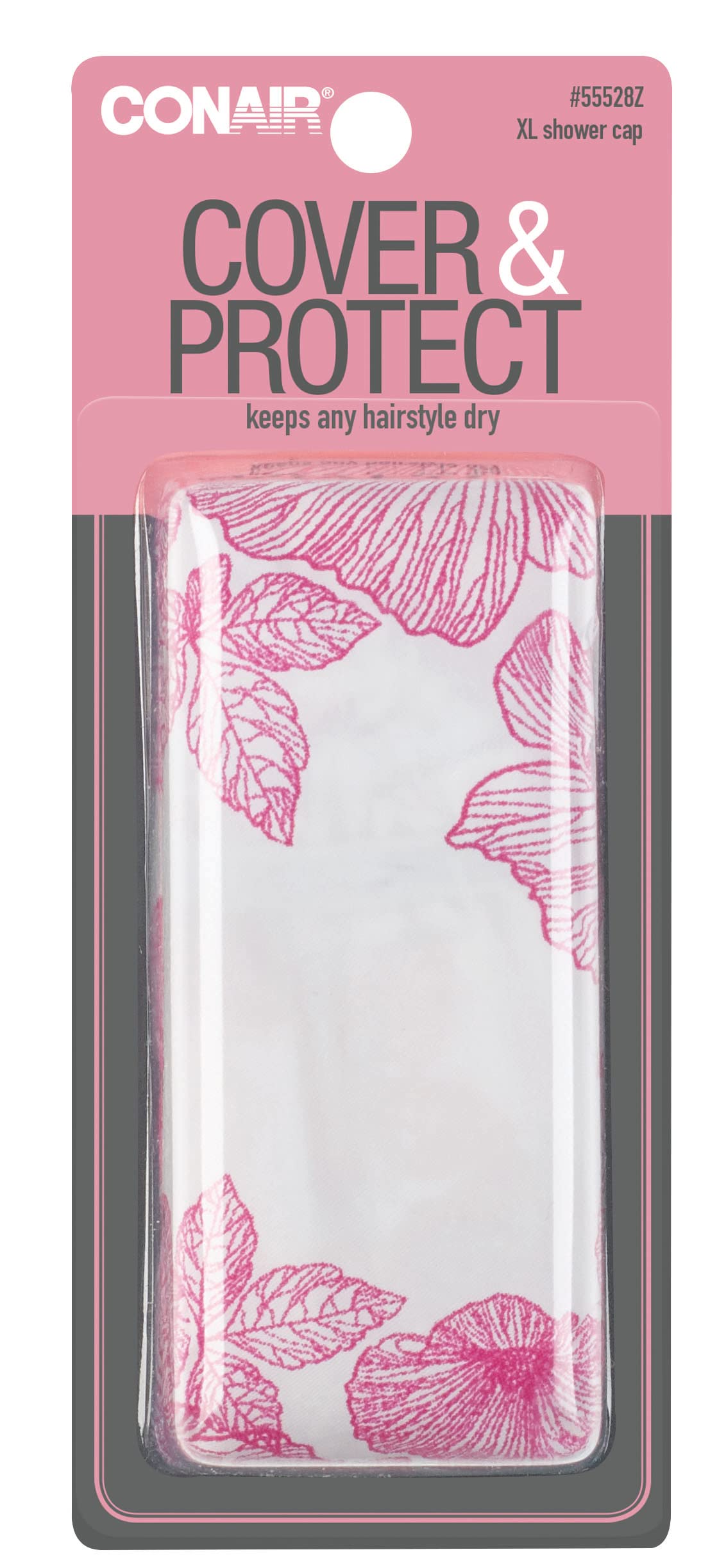 Conair Styling Essentials Shower Cap, Bouffant, Extra-Large