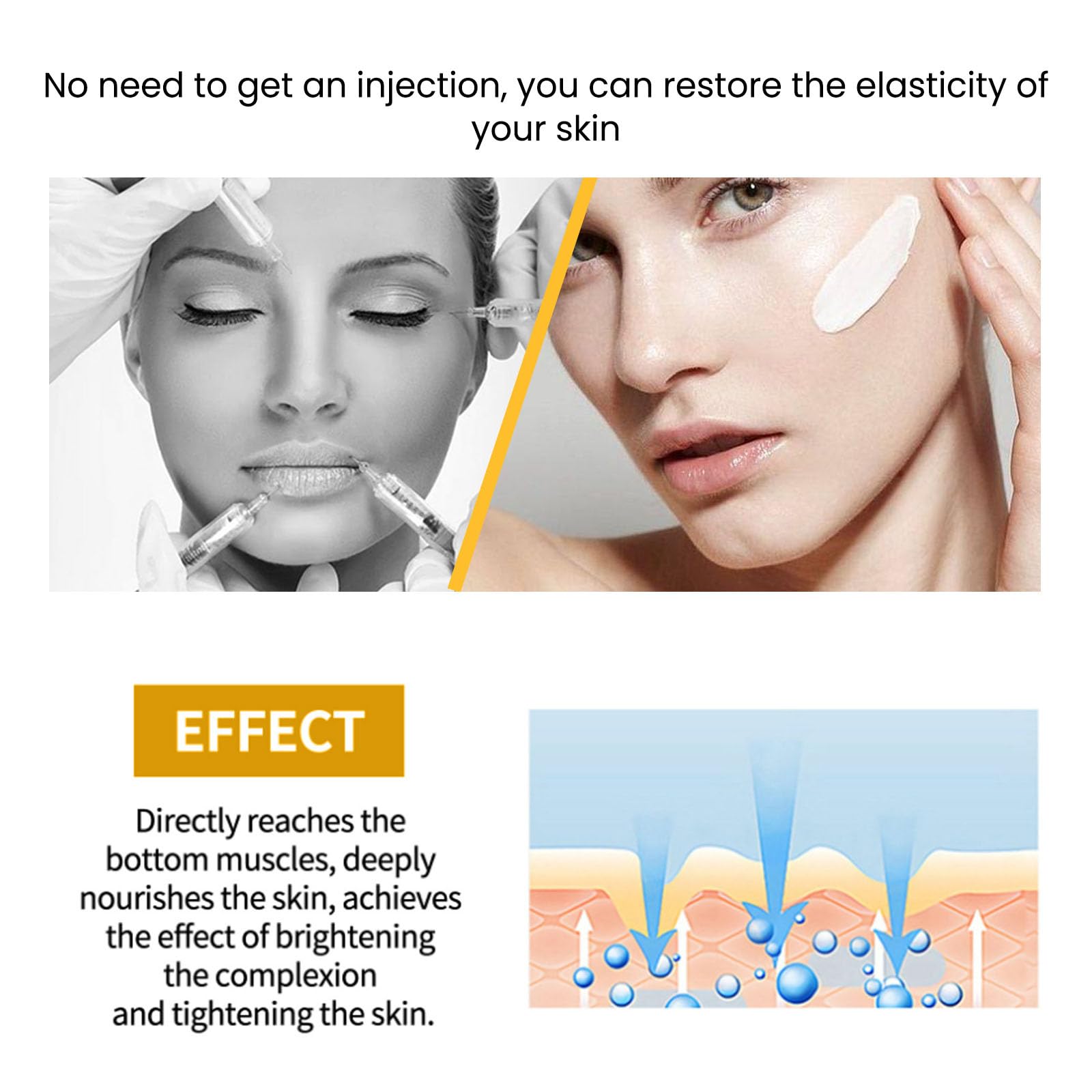 Grospe Rice Cream for Face,Rice Raw Pulp Face Cream for Moisturizing Skin,Shrink Pores,Anti Aging Smoth Fine Line,Restore Skin Elasticity