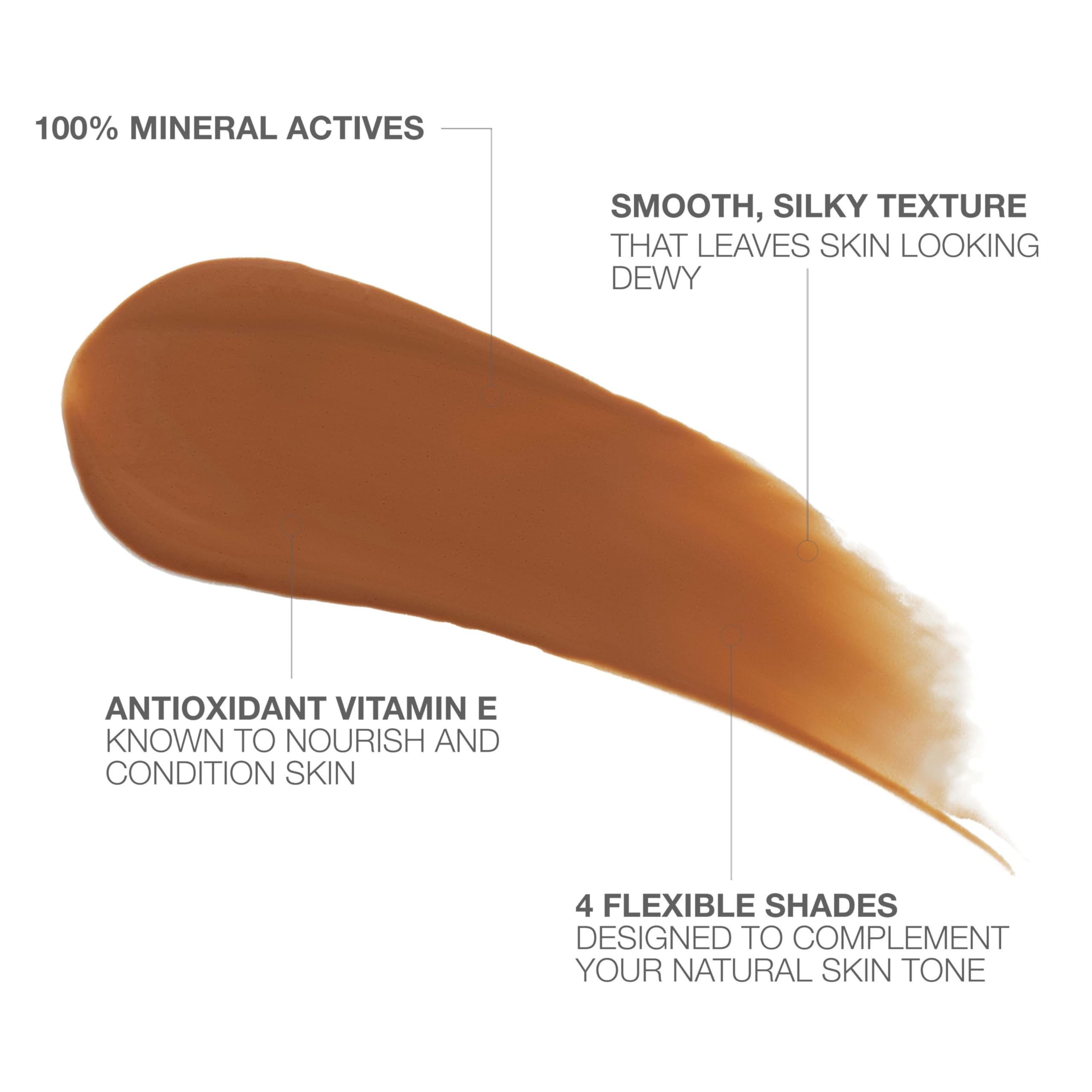 Neutrogena Purescreen+ Tinted Sunscreen for Face with SPF 30, Broad Spectrum Mineral Sunscreen with Zinc Oxide and Vitamin E, Water Resistant, Fragrance Free, Deep, 1.1 fl oz