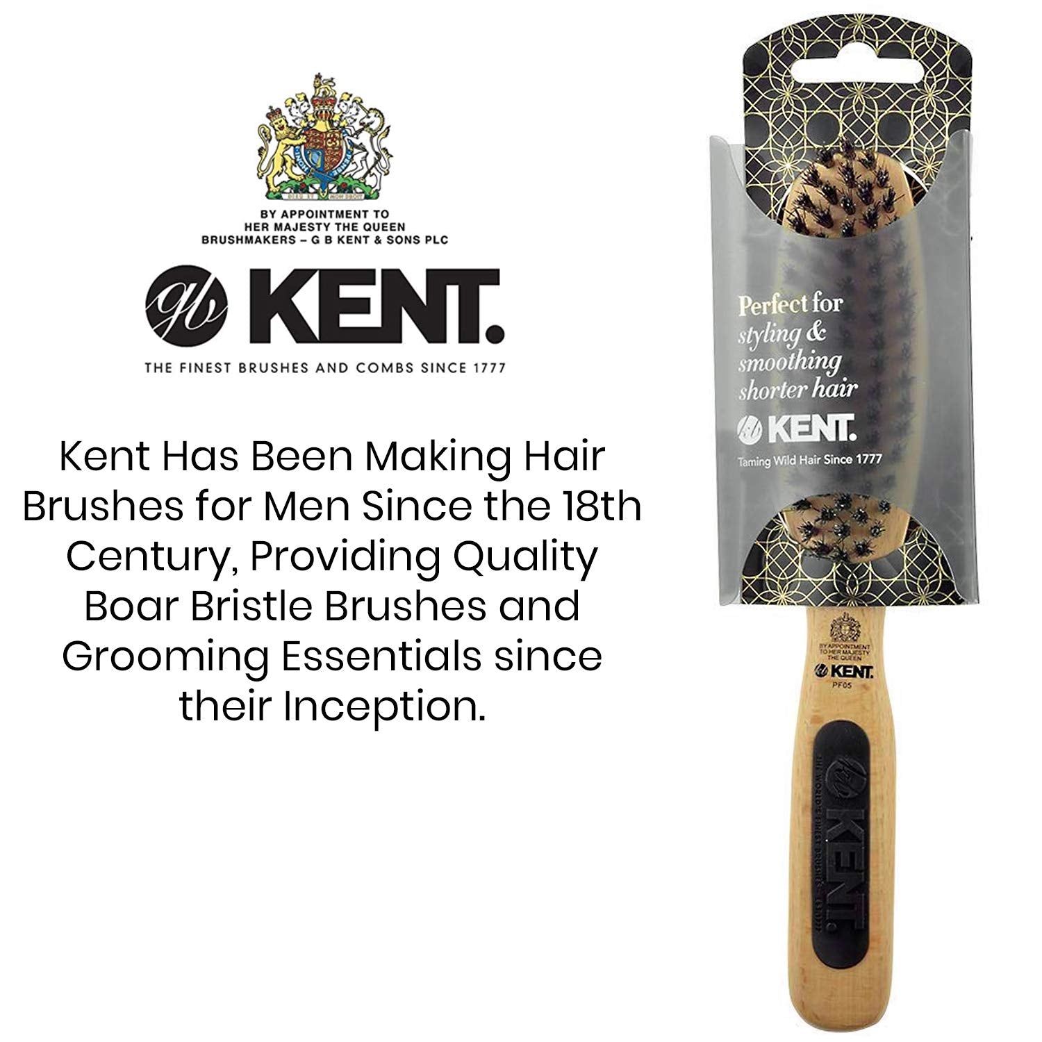 Kent PF05 Pure Bristle Radial Brush