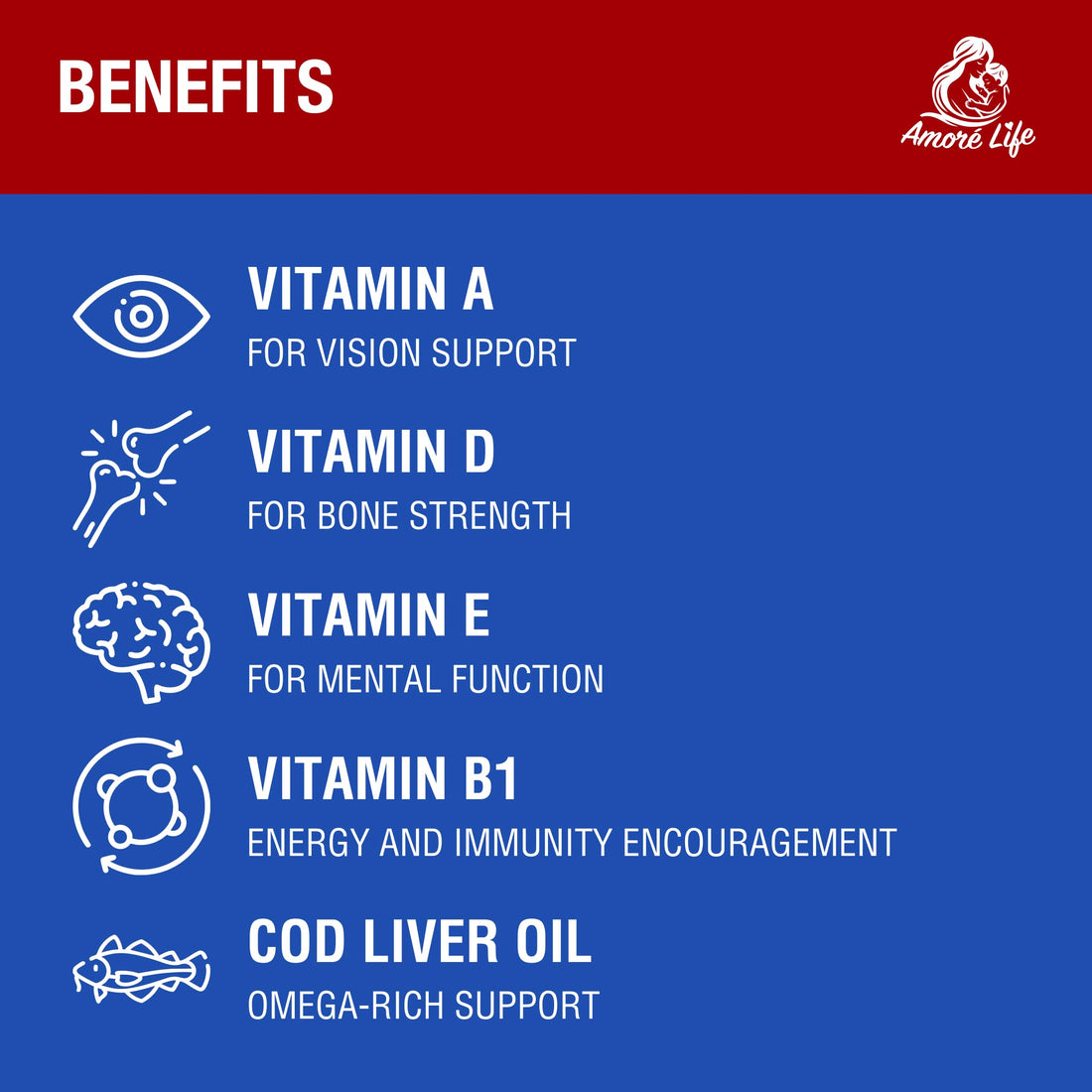 Kids Liquid Multivitamin with Vitamins A, D, E, B1, and Cod Liver Oil, Liquid Multivitamin for Kids, Vitamins for Kids, High Absorption, 16oz, Cherry Flavor