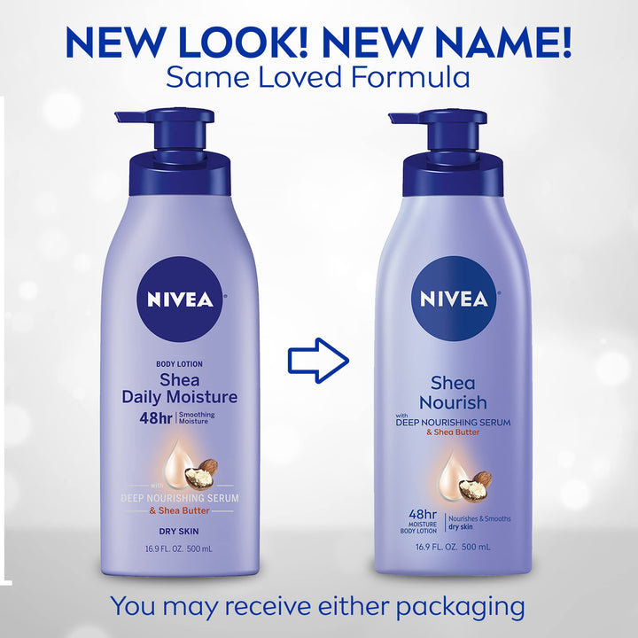 Nivea Smooth Sensation Body Lotion, 16.9 Oz