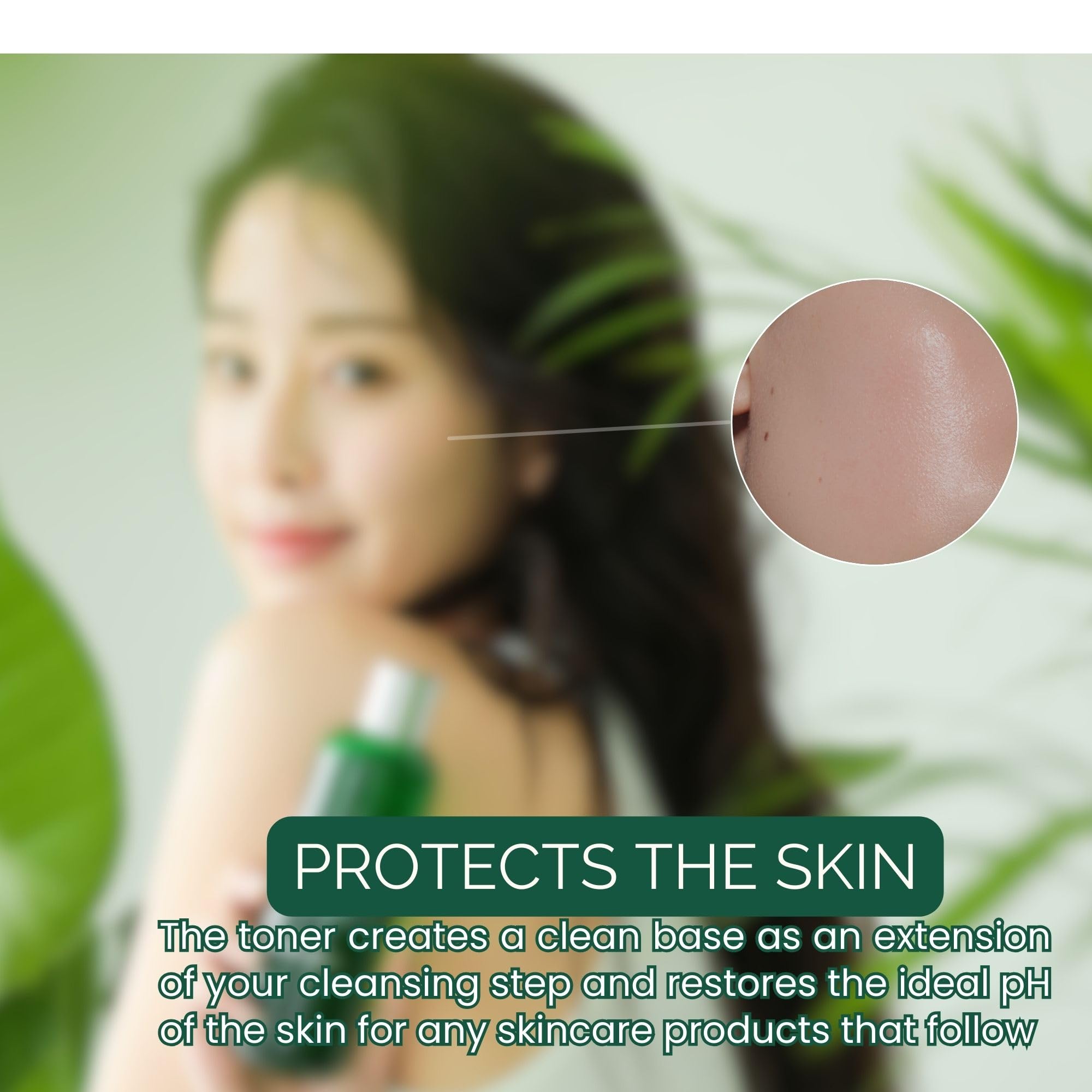 Toner for Oily and Sensitive Skin DERLADIE Herbal Extract Toner 140ml