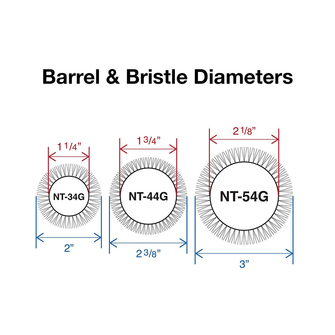 Olivia Garden NanoThermic Ceramic + Ion Hair Brush - 50th Anniversary Special Edition NT-34G (1 1/4)