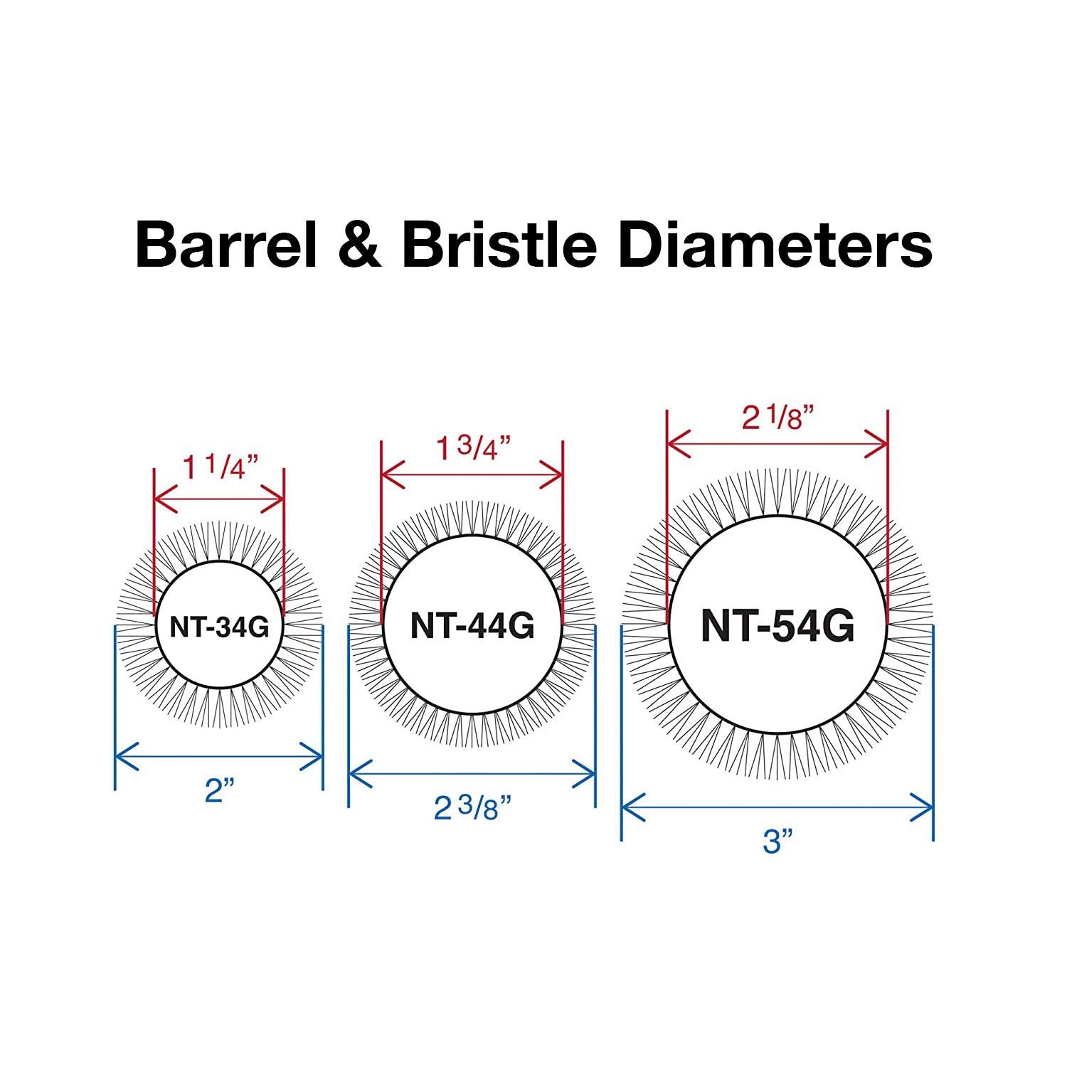 Olivia Garden NanoThermic Ceramic + Ion Hair Brush - 50th Anniversary Special Edition NT-44G (1 3/4)