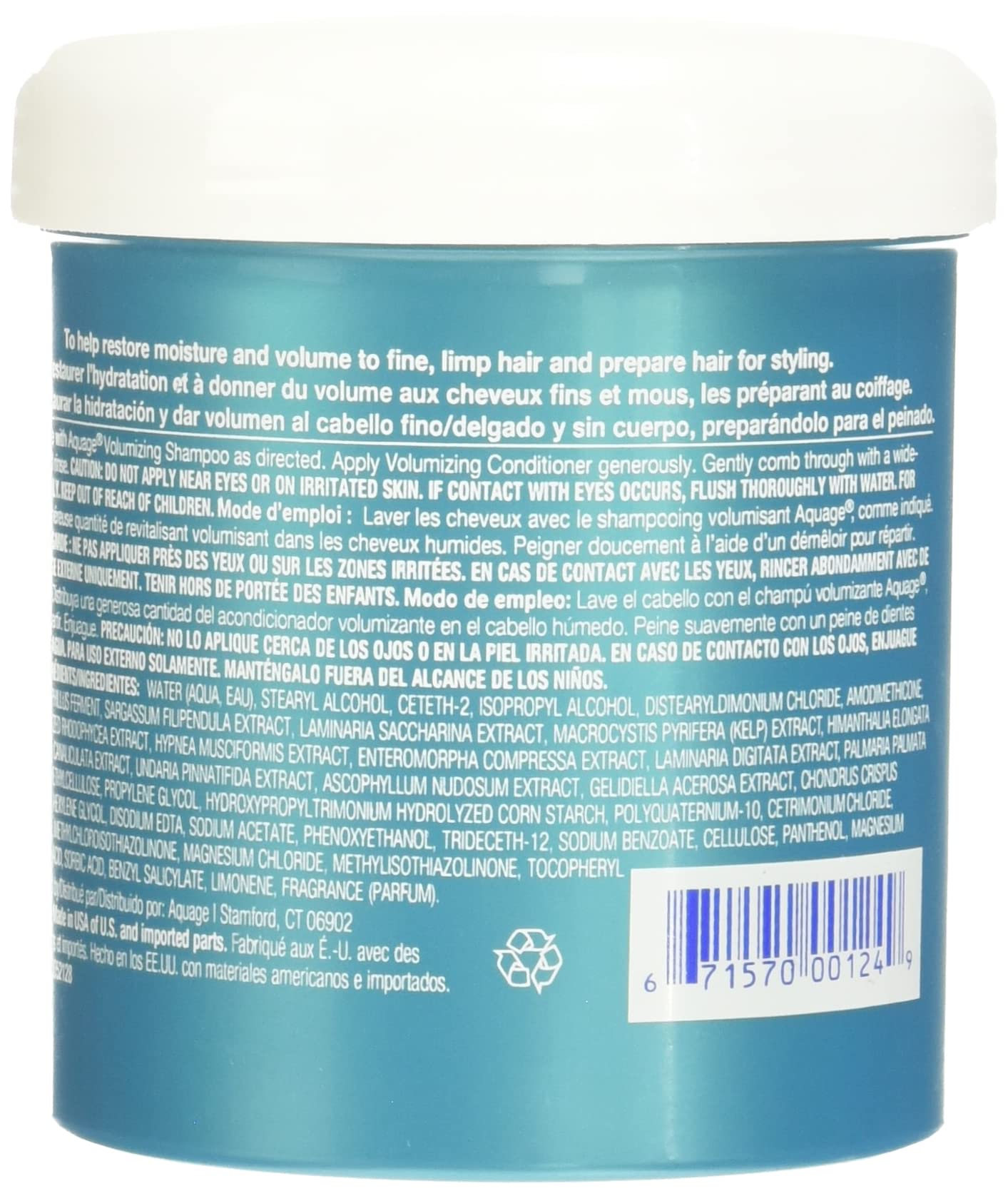 AQUAGE SeaExtend Volumizing Conditioner, 16 Fl Oz