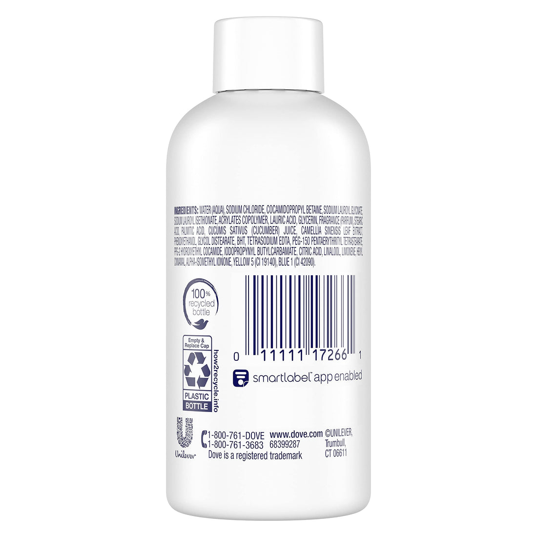 Dove Go Fresh Body Wash Cucumber And Green Tea 3 Ounce (Pack of 24)